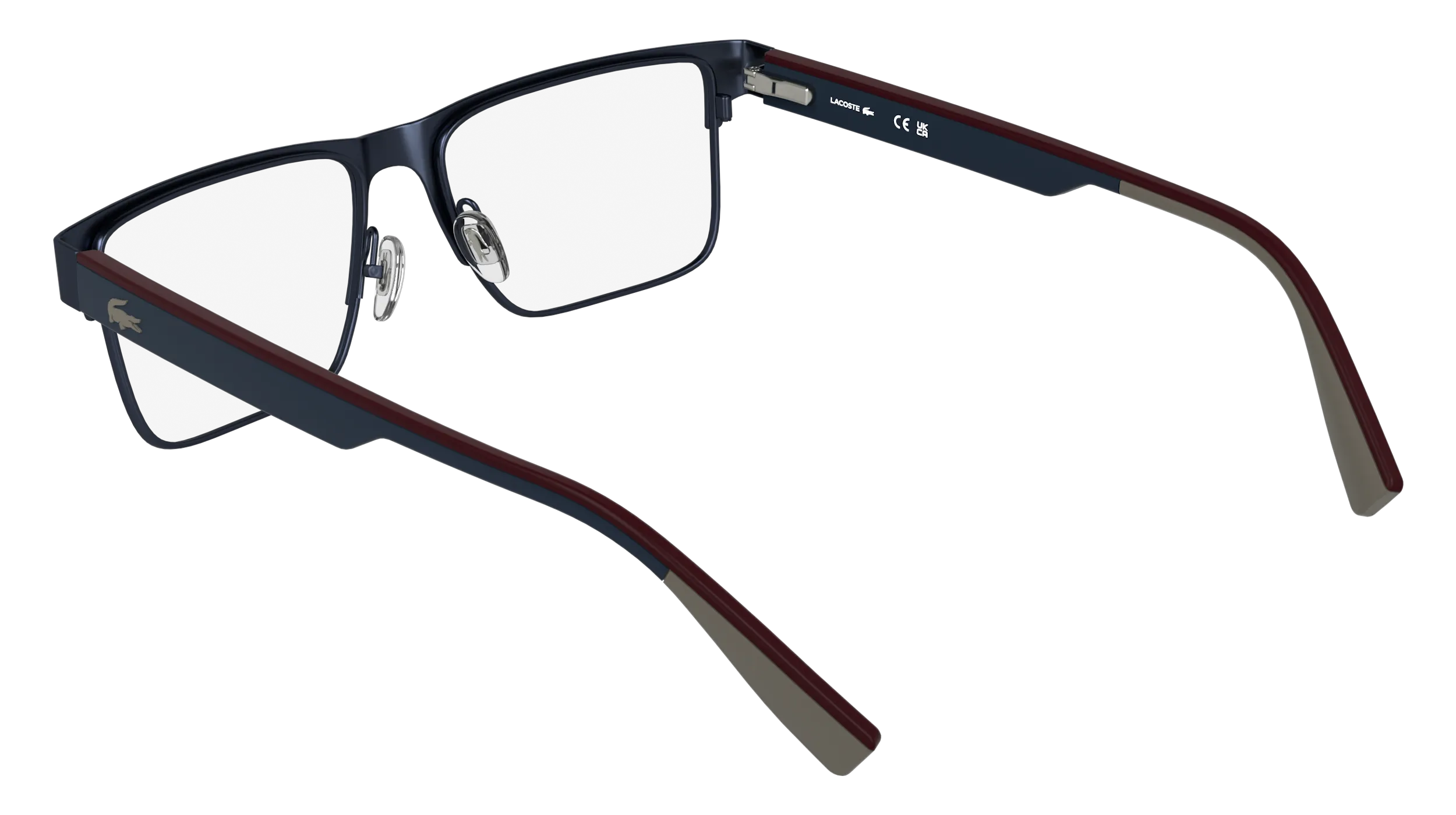 Lacoste L2318 424 Montature da vista Metallo Blu Squadrata Normale - immagine 4