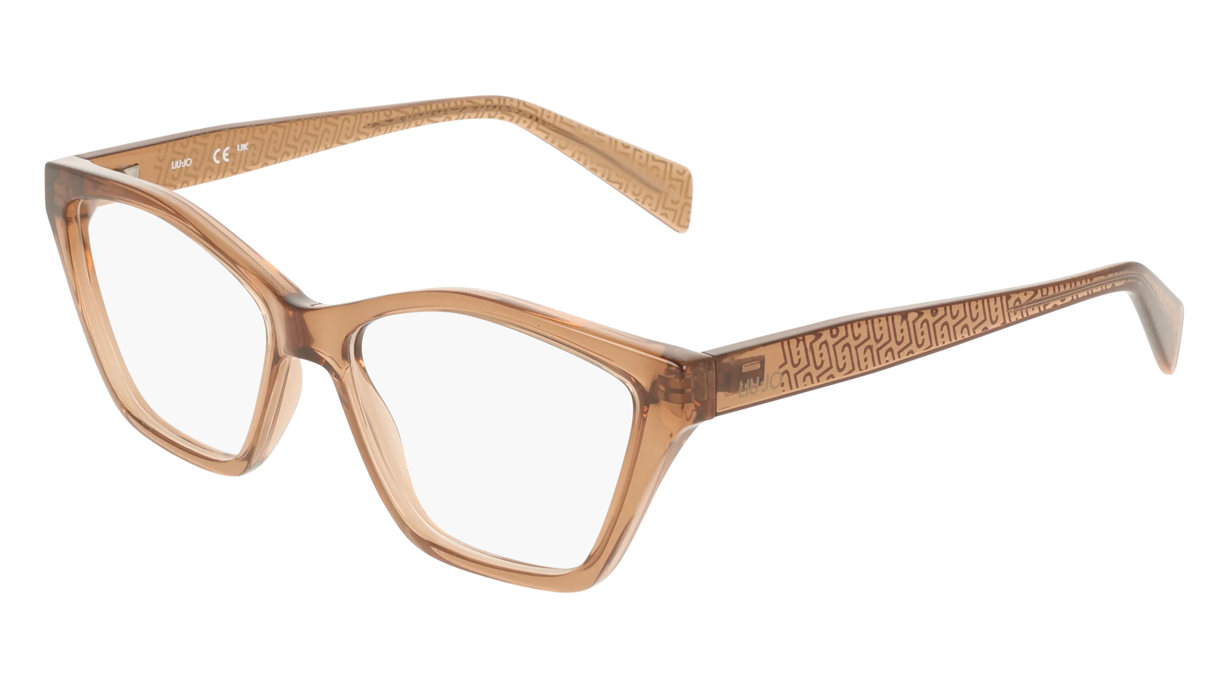 Liu Jo LJ2836 210 Montature da vista Bio-iniettato Marrone Farfalla Normale - immagine 1
