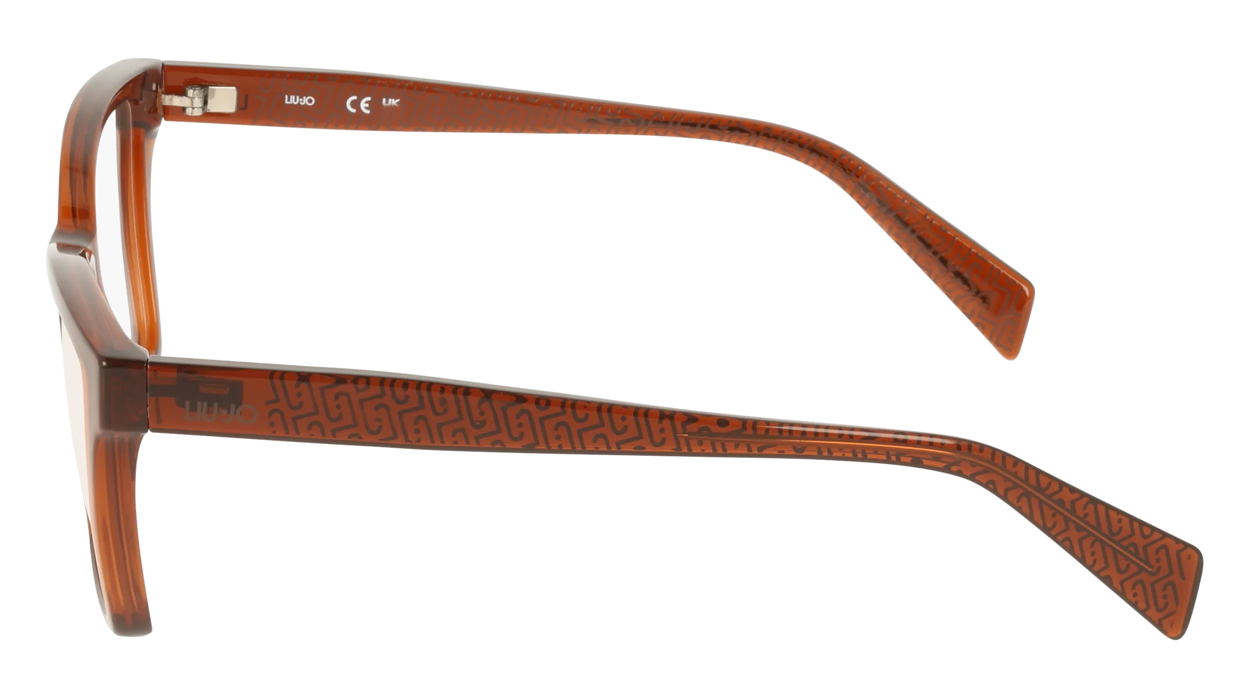 Liu Jo LJ2835 200 Montature da vista Bio-iniettato Marrone Squadrata Normale - immagine 3