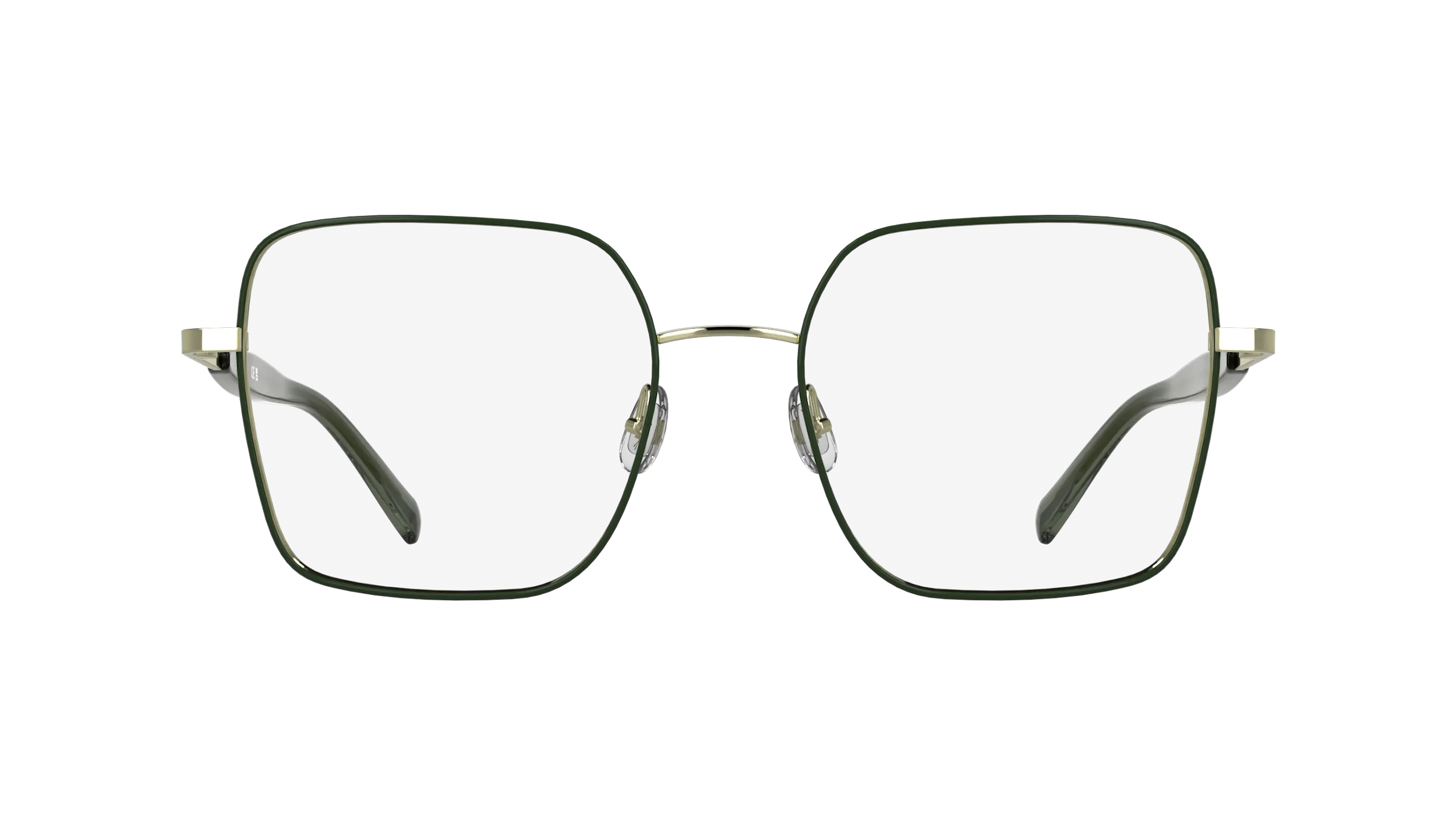 LONGCHAMP LO2181 319 Montature da vista Metallo Verde Squadrata Normale - immagine 2