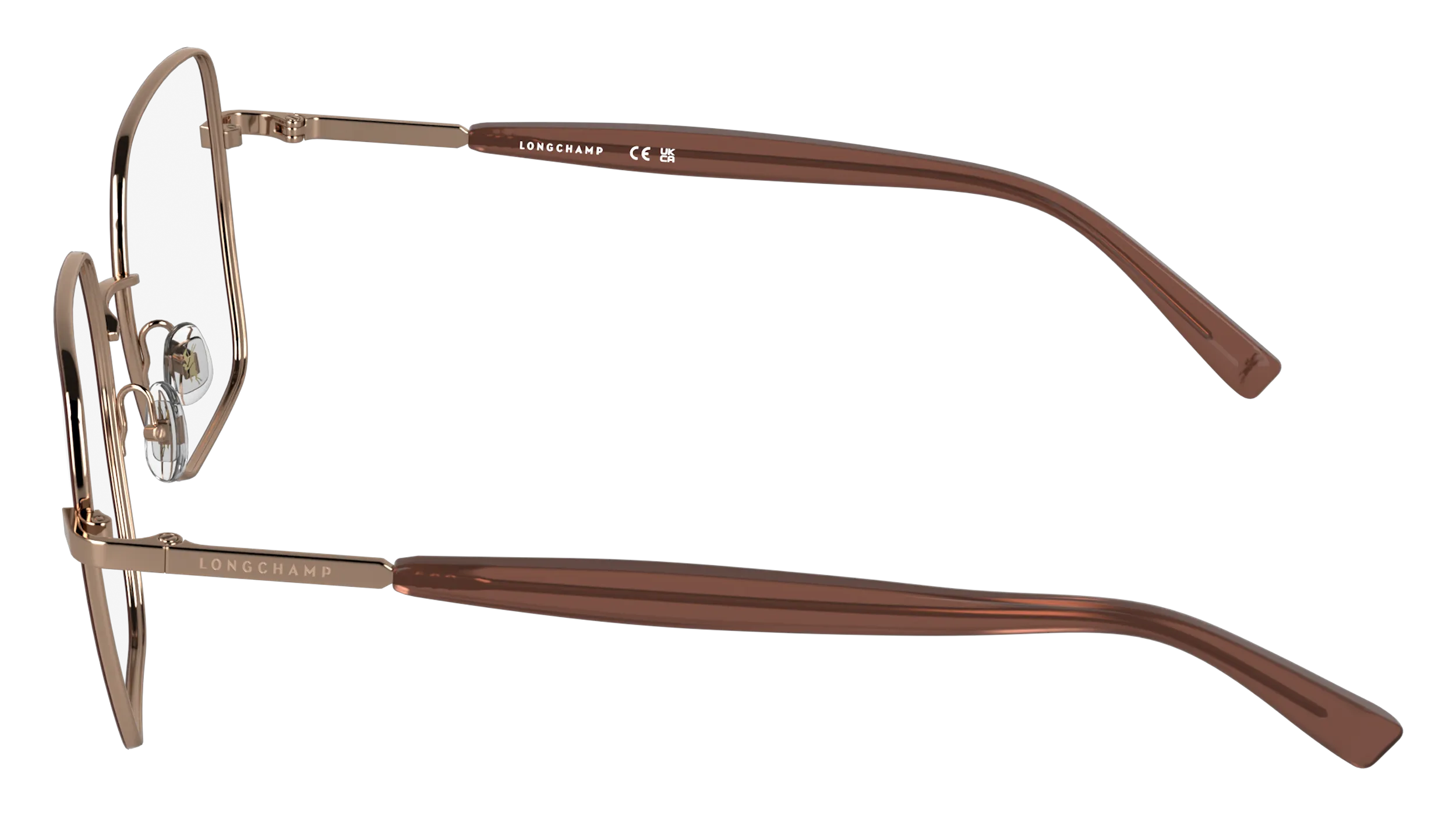 LONGCHAMP LO2181 726 Montature da vista Metallo Squadrata Normale - immagine 3