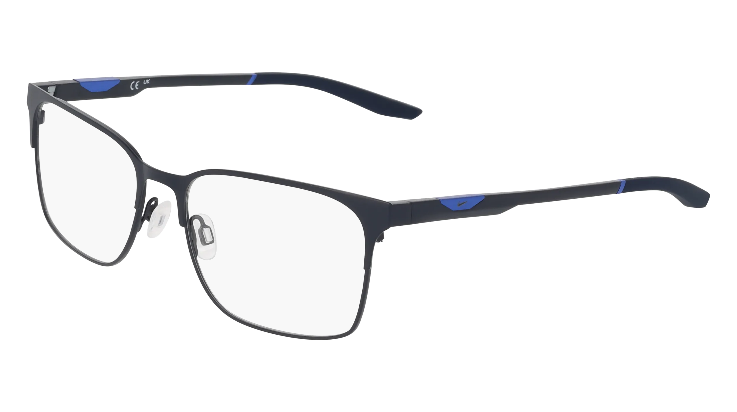 Nike NIKE 8142 411 Montature da vista Metallo Blu Squadrata Normale - immagine 1