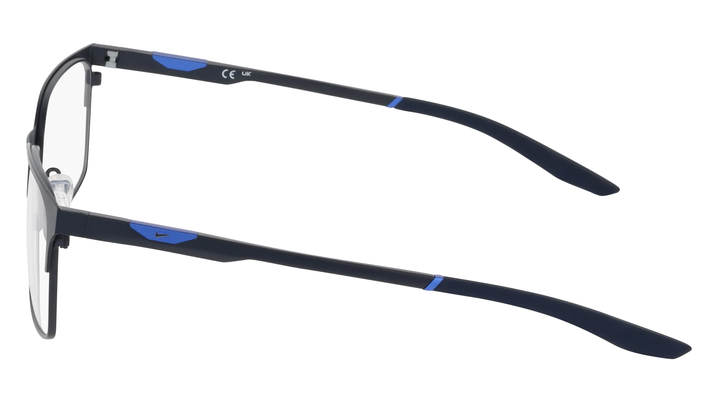 Nike NIKE 8142 411 Montature da vista Metallo Blu Squadrata Normale - immagine 3