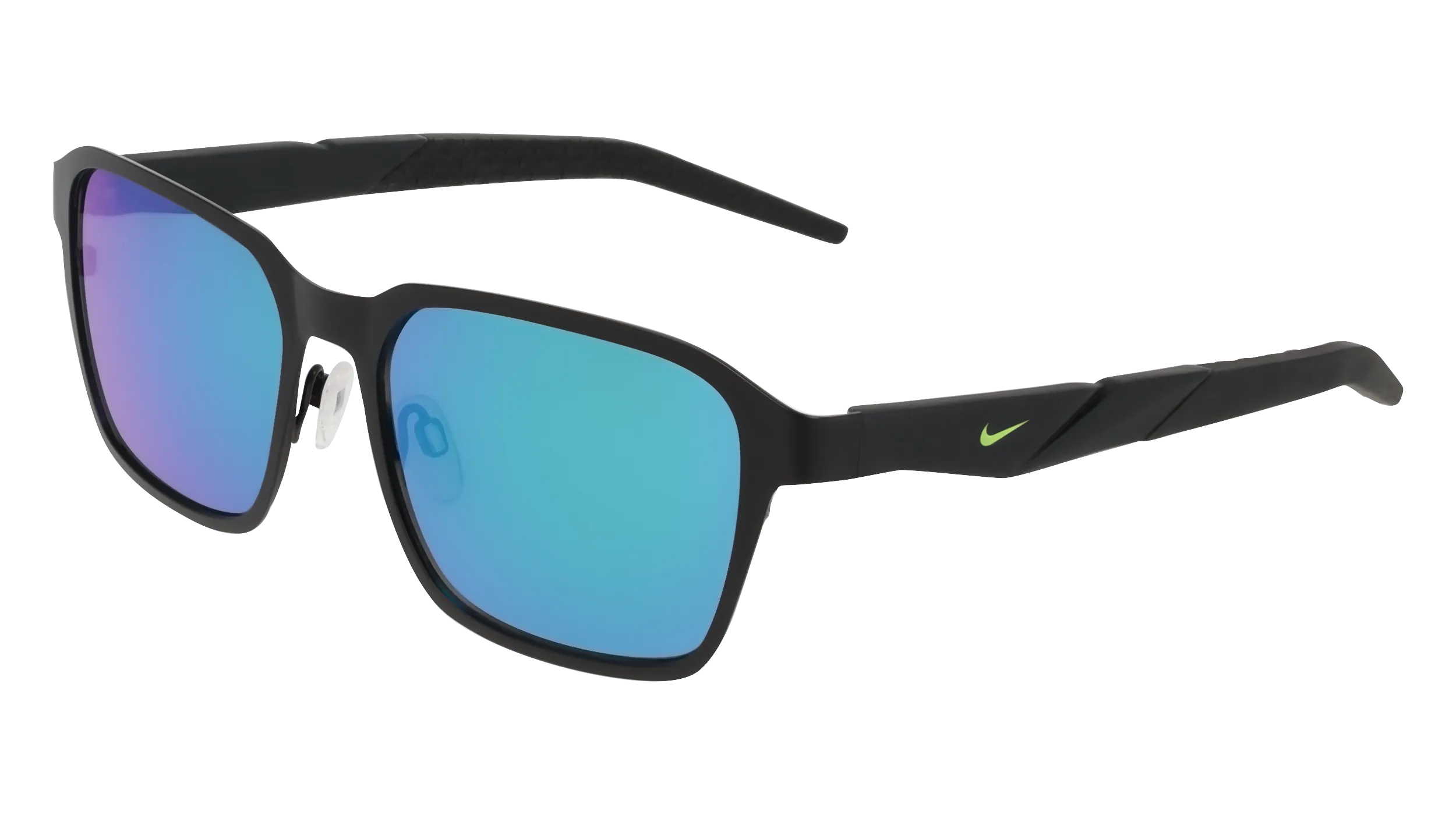 Nike NIKE RADEON VALOR IM9734X 010 Occhiali da sole Metallo Nero Grigio Squadrata Normale - immagine 1