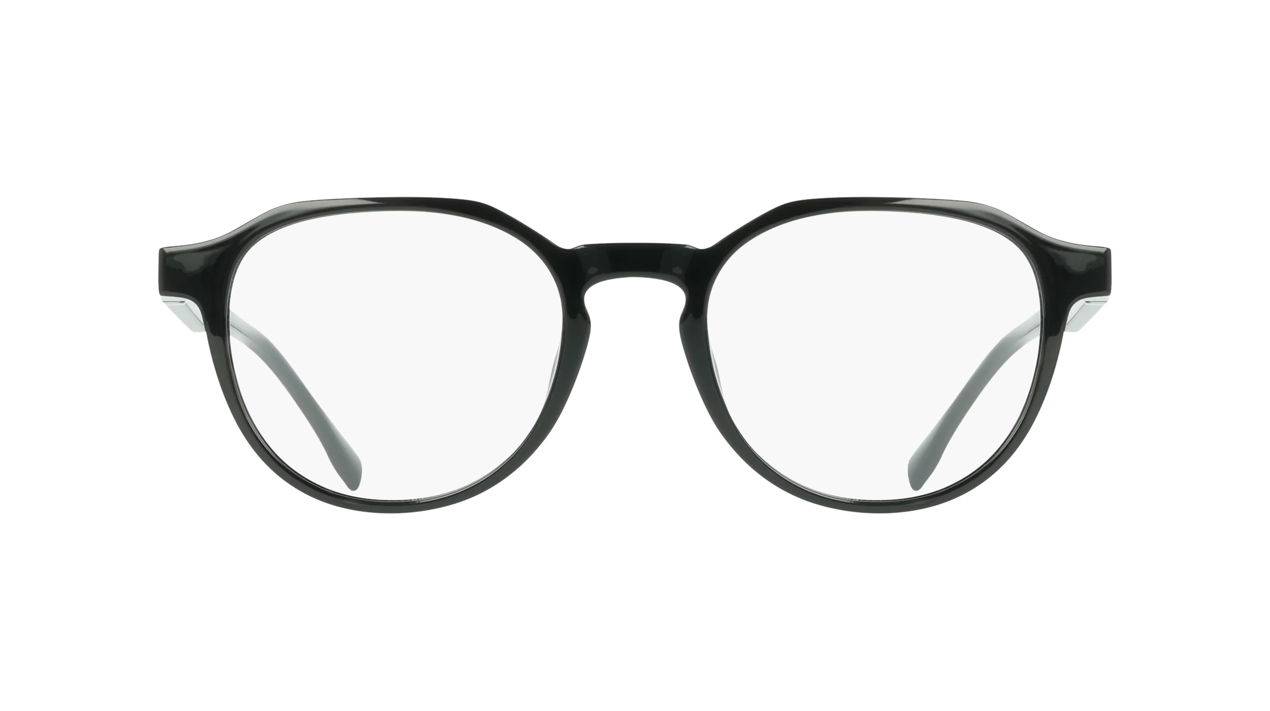 Lacoste L4008MAG-SET 001 Montature da vista Bio-iniettato Nero Fumo Squadrata Normale - immagine 2