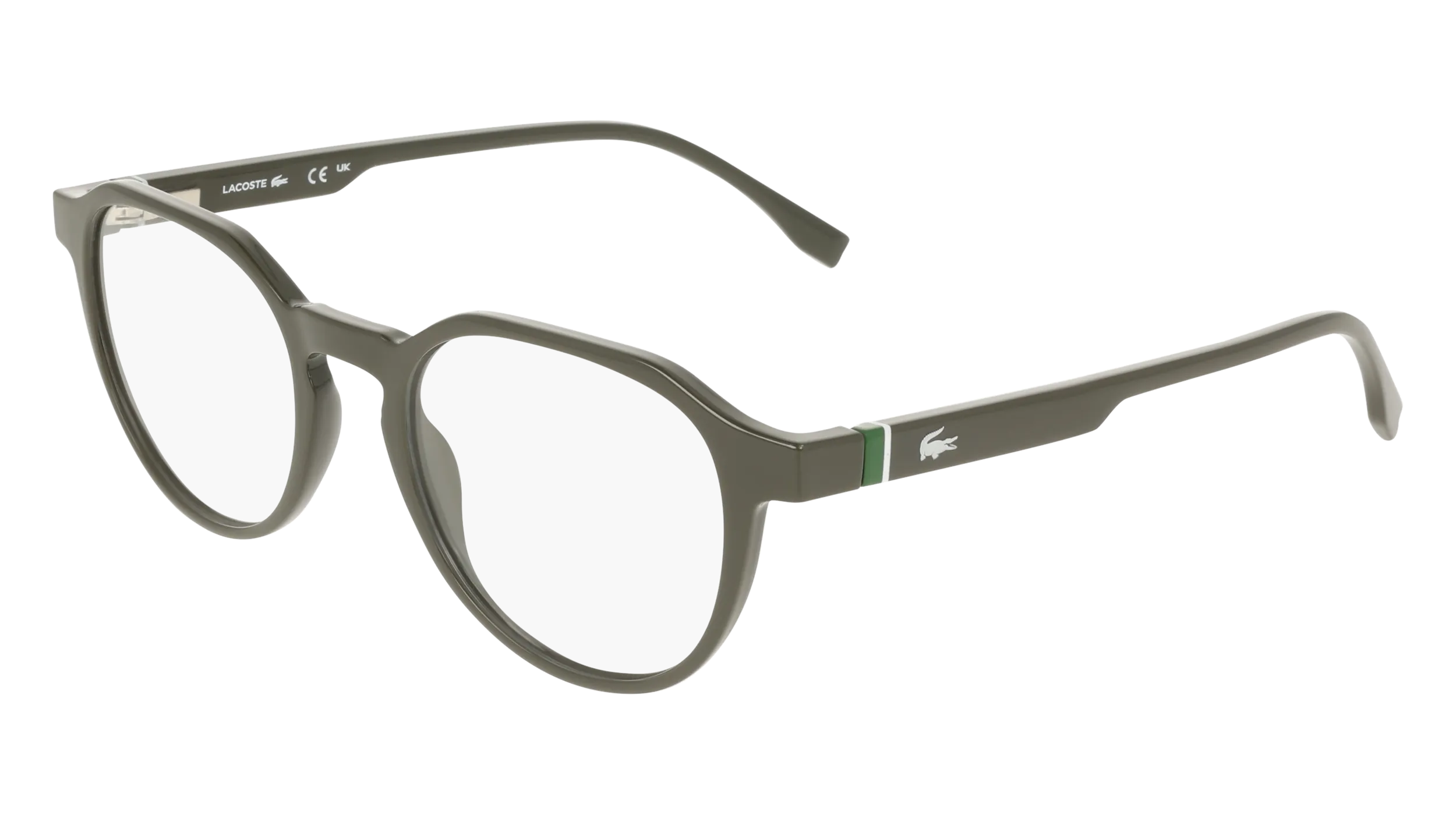 Lacoste L4008MAG-SET 275 Montature da vista Bio-iniettato Verde Marrone Squadrata Normale - immagine 1