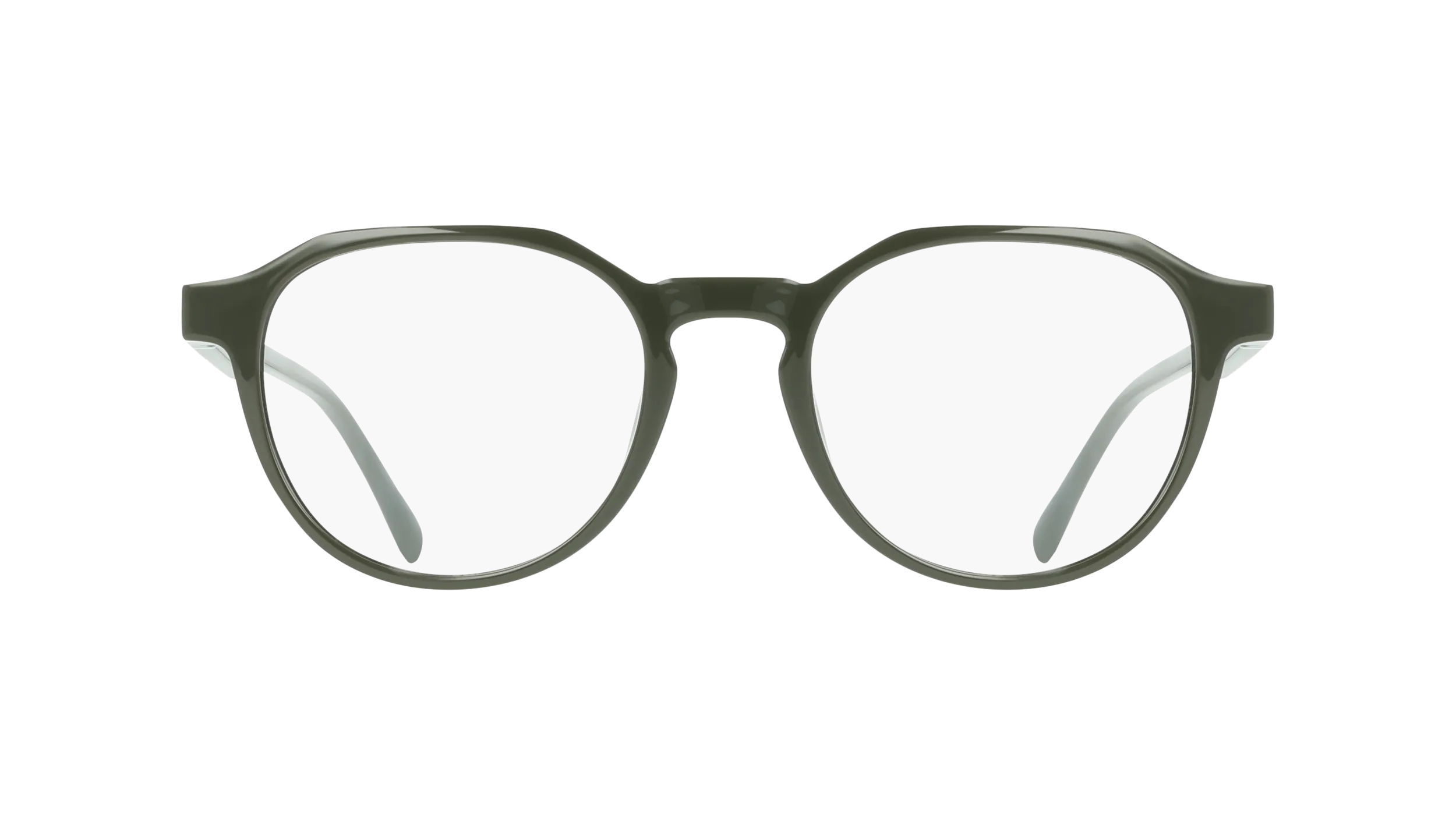 Lacoste L4008MAG-SET 275 Montature da vista Bio-iniettato Verde Marrone Squadrata Normale - immagine 2