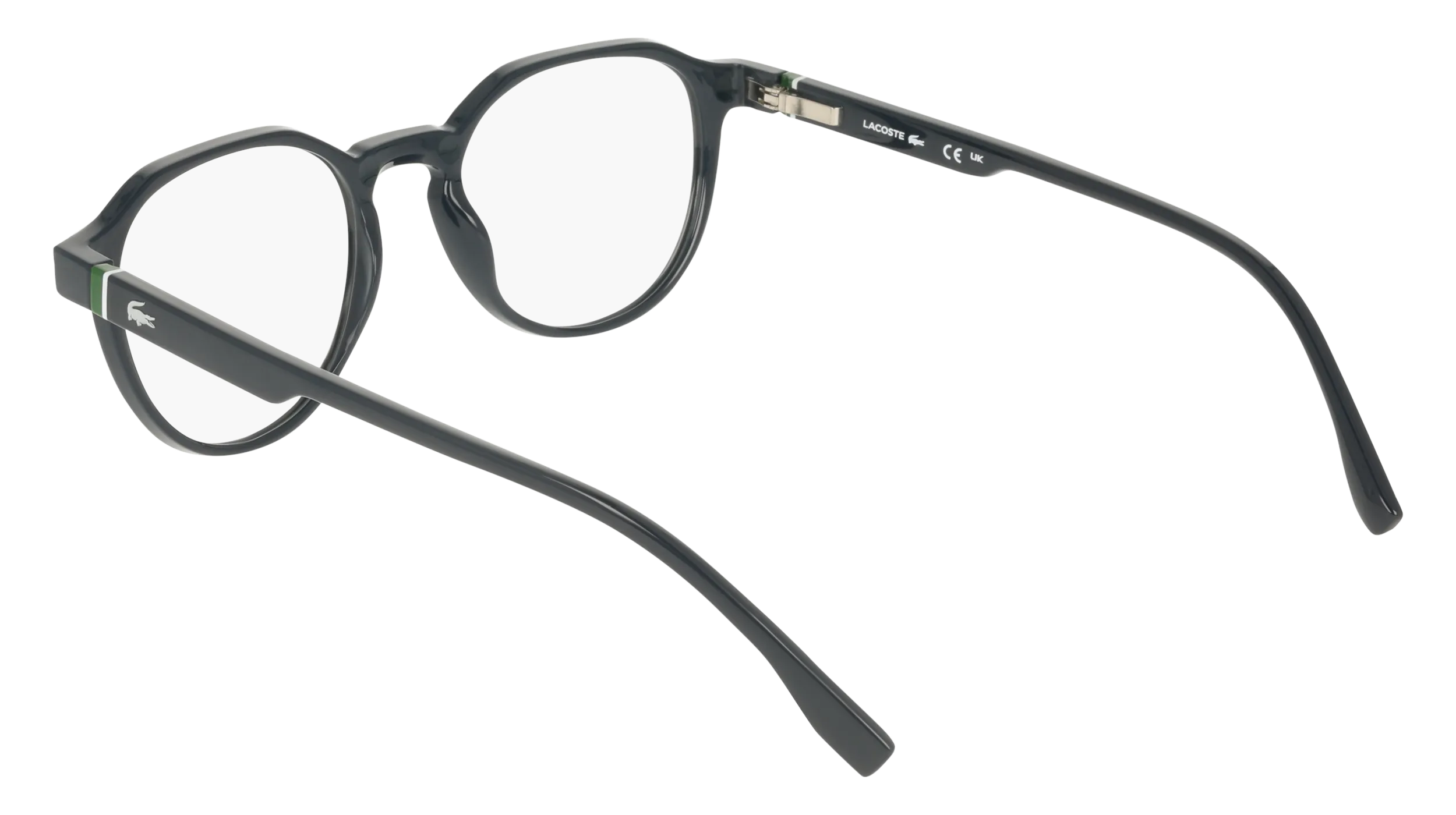 Lacoste L4008MAG-SET 410 Montature da vista Bio-iniettato Blu Blu Squadrata Normale - immagine 4