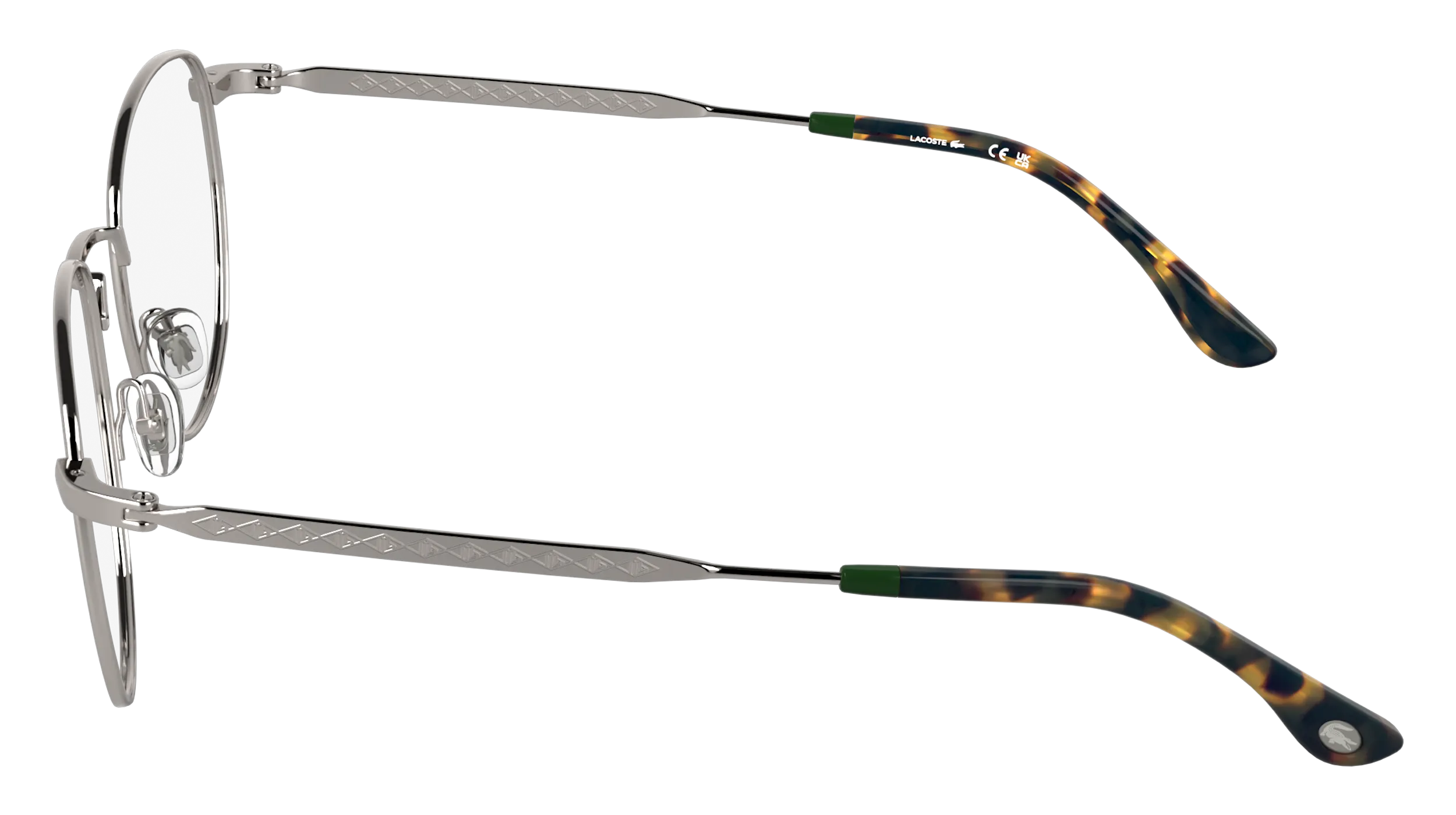 Lacoste L2315 033 Montature da vista Metallo Canna di fucile Squadrata Normale - immagine 3