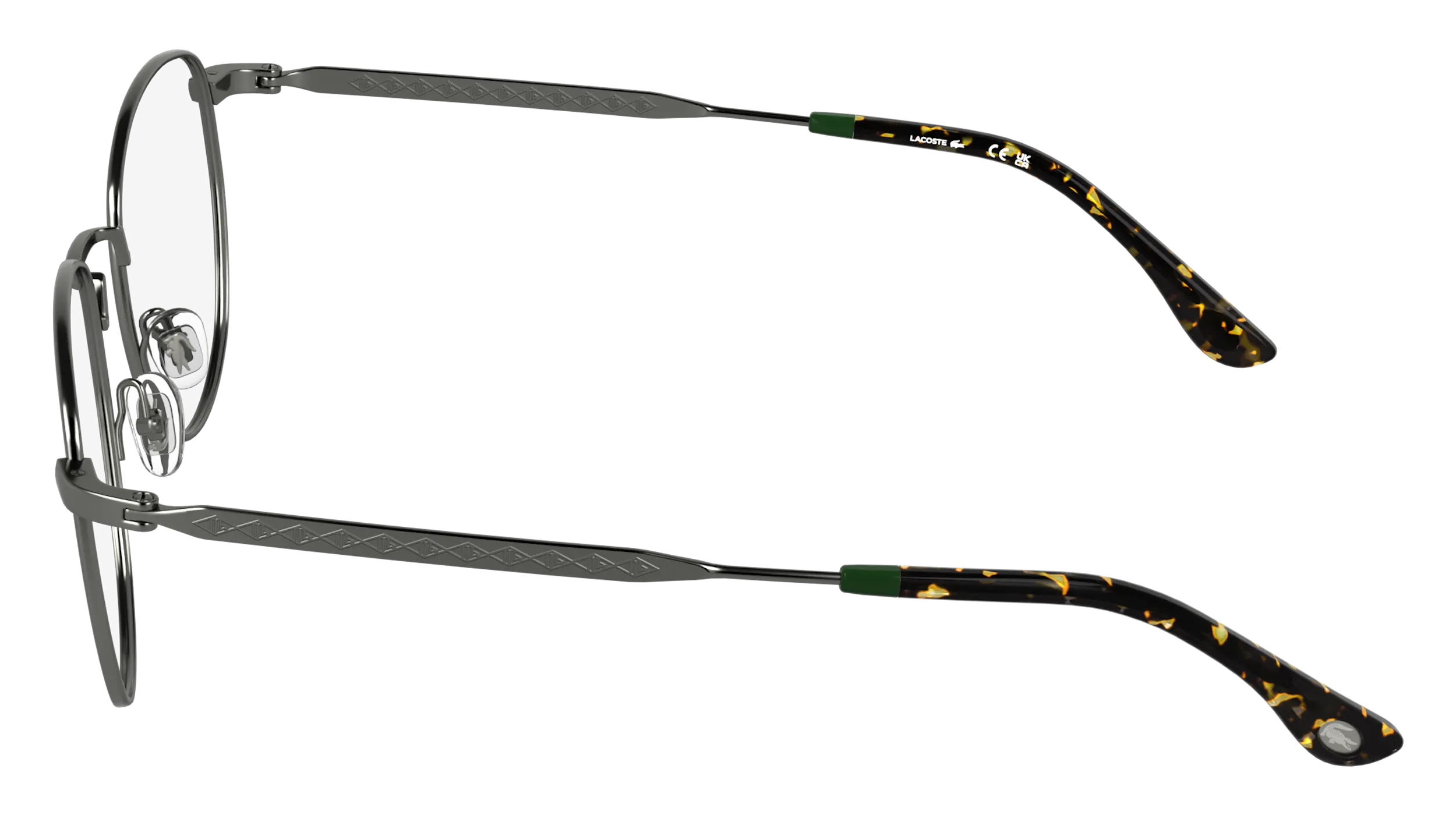 Lacoste L2315 035 Montature da vista Metallo Canna di fucile Squadrata Normale - immagine 3