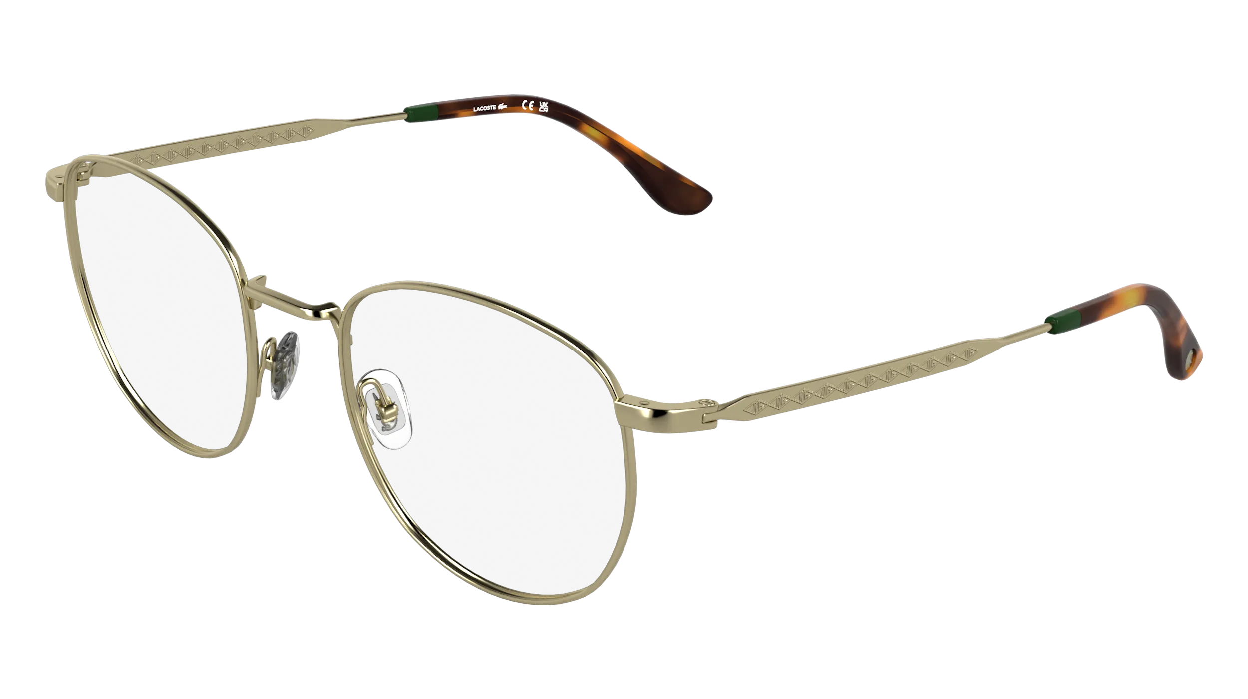 Lacoste L2315 714 Montature da vista Metallo Oro Squadrata Normale - immagine 1