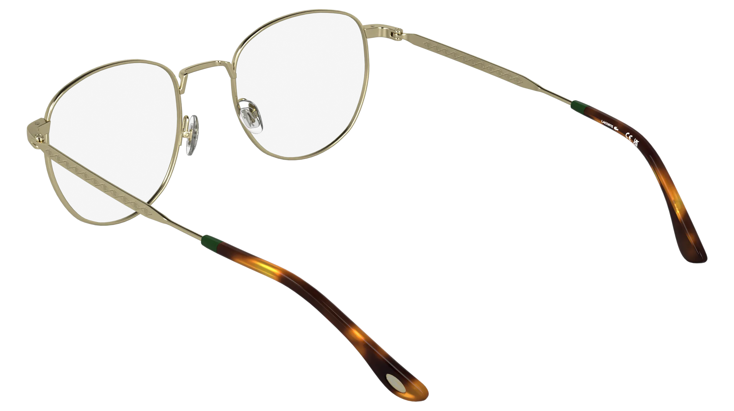 Lacoste L2315 714 Montature da vista Metallo Oro Squadrata Normale - immagine 4