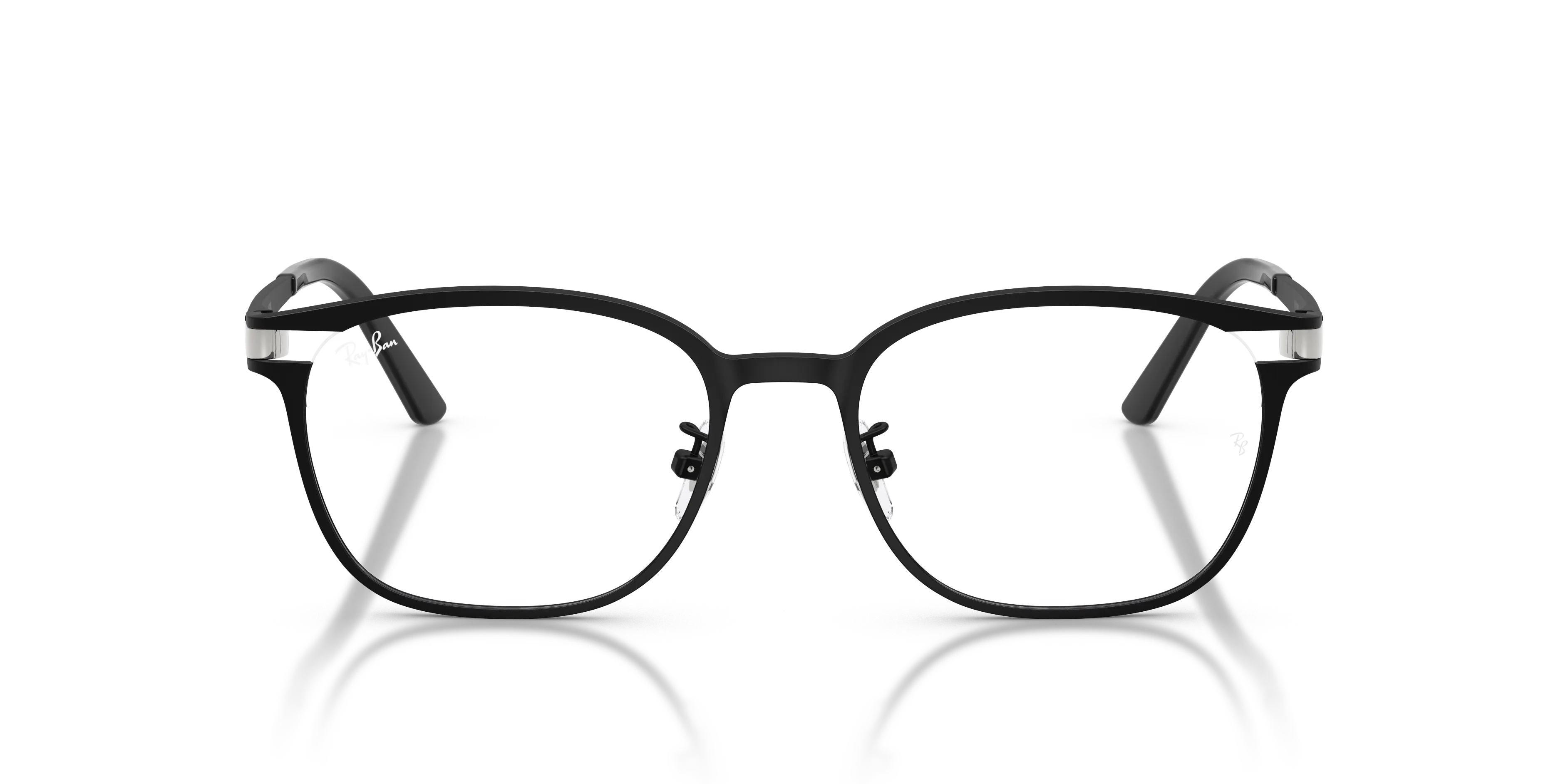 Ray - Ban RX8780D 1074 Montature da vista Titanio Nero Trasparente Squadrata Normale - immagine 3