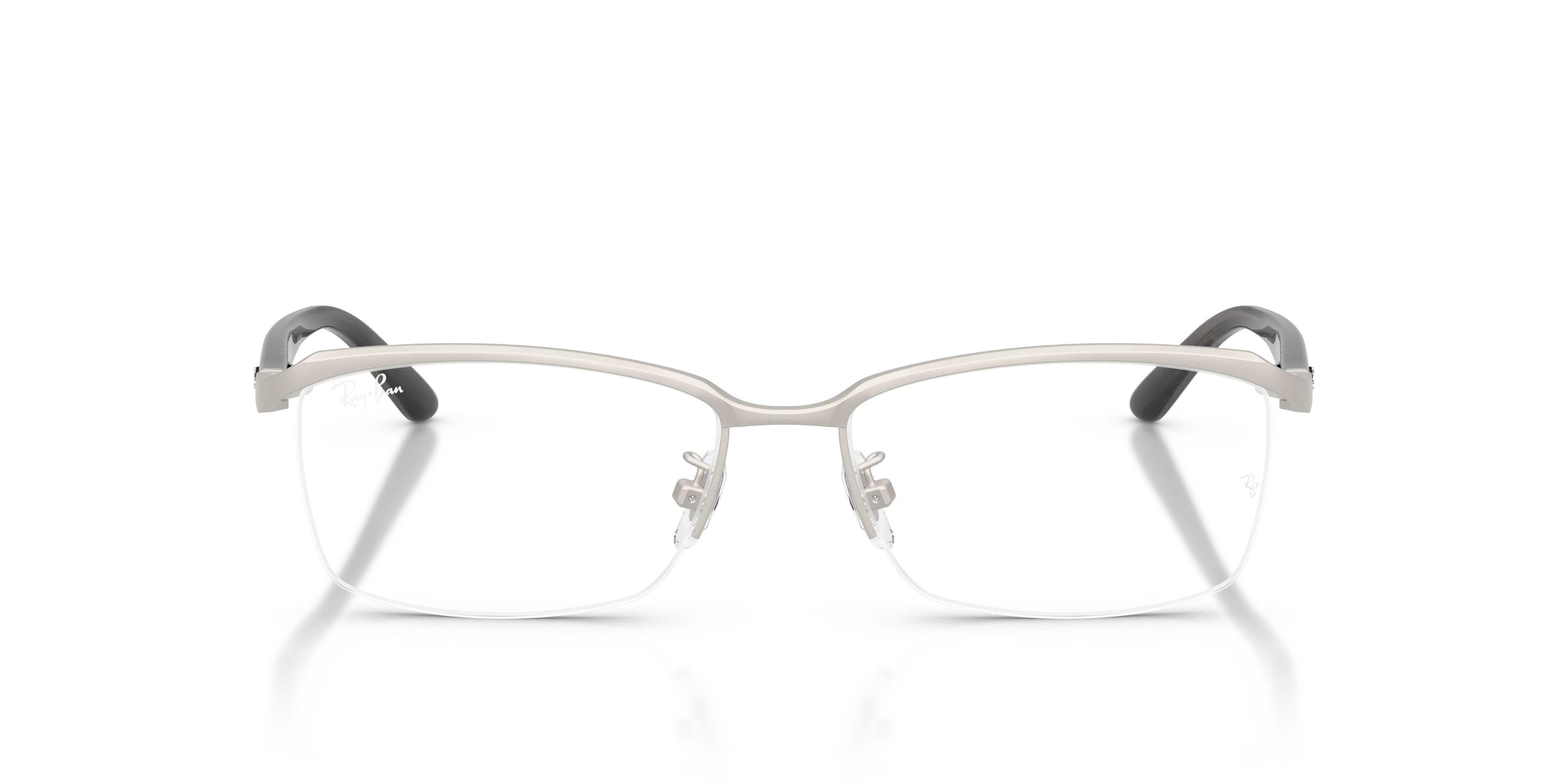 Ray - Ban RX8779D 1253 Montature da vista Titanio Argento Trasparente Pillow Normale - immagine 3