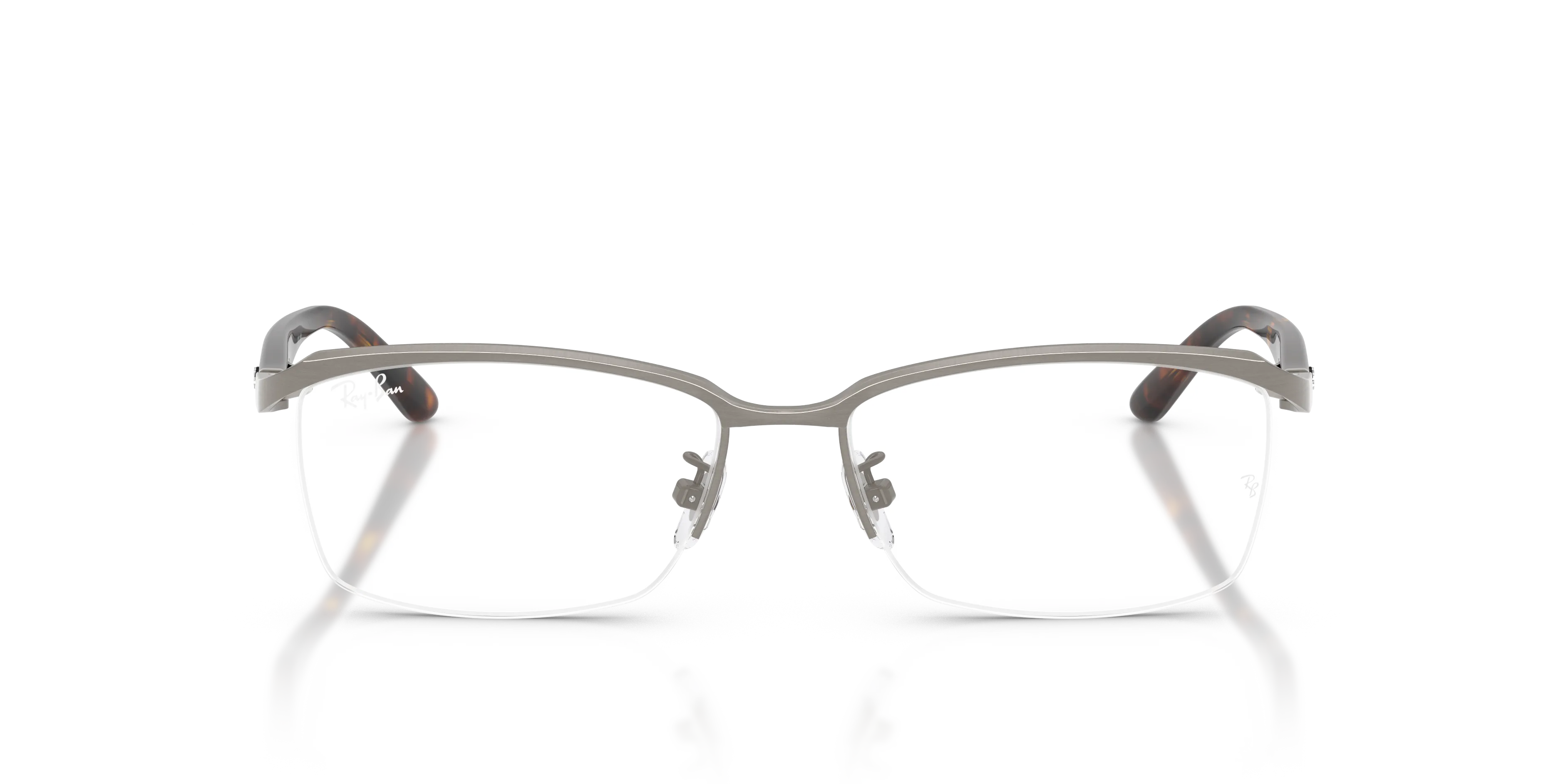 Ray - Ban RX8779D 1252 Montature da vista Titanio Grigio Trasparente Pillow Normale - immagine 3