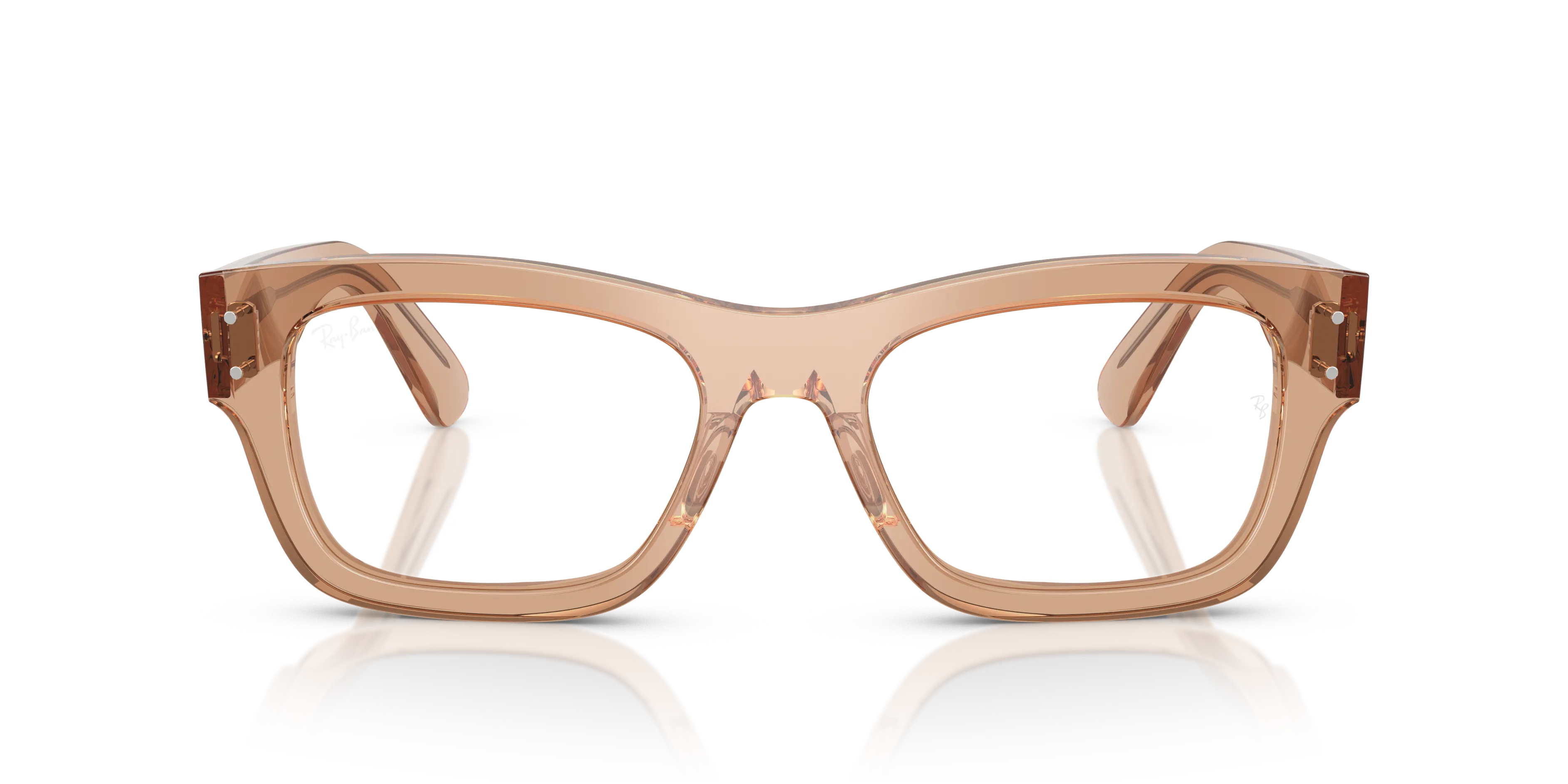 Ray - Ban RX7683V JOSEPH 8553 Montature da vista Acetato Marrone Squadrata Normale - immagine 3