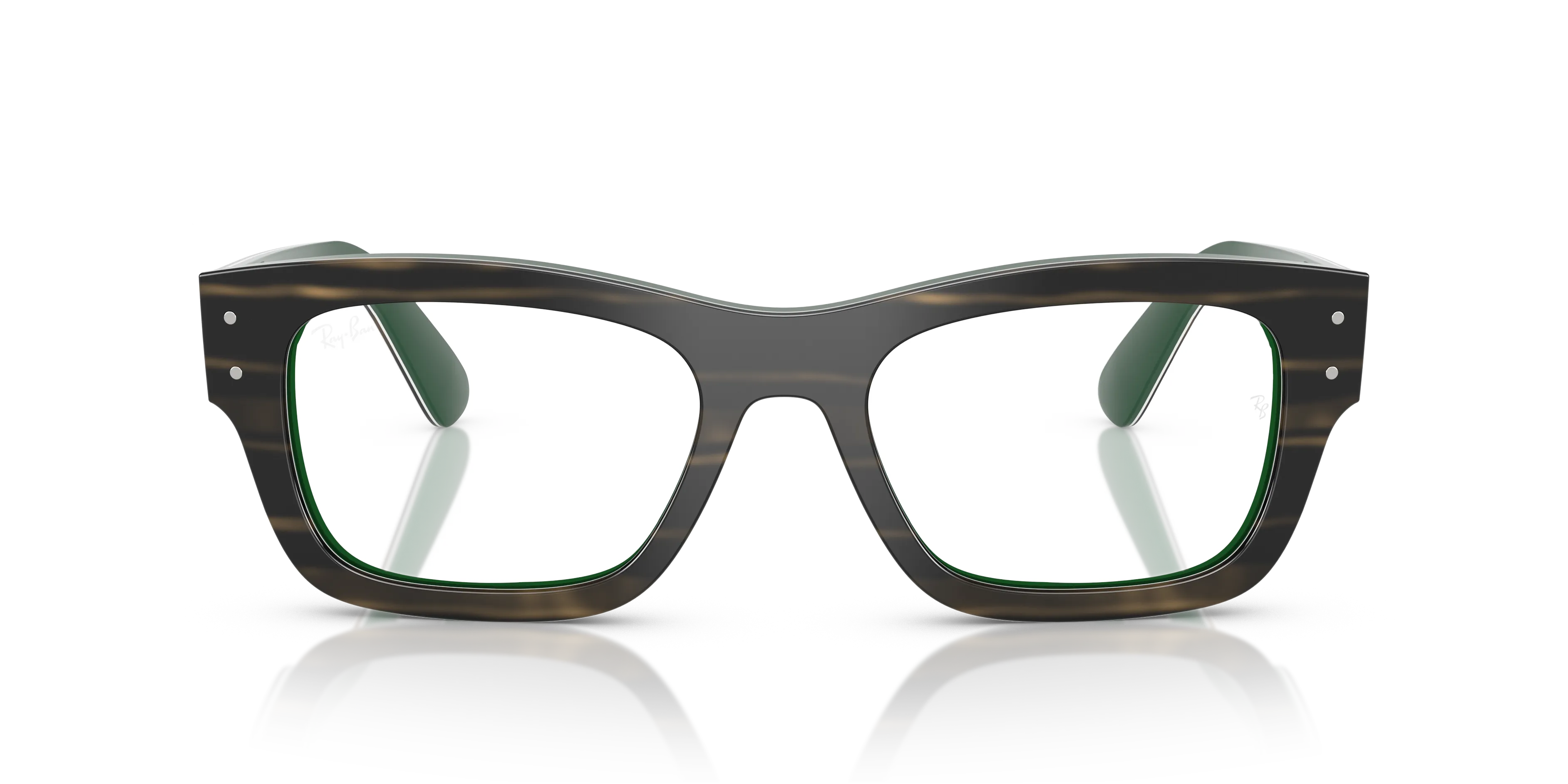 Ray - Ban RX7683V JOSEPH 8392 Montature da vista Acetato Verde Squadrata Normale - immagine 3