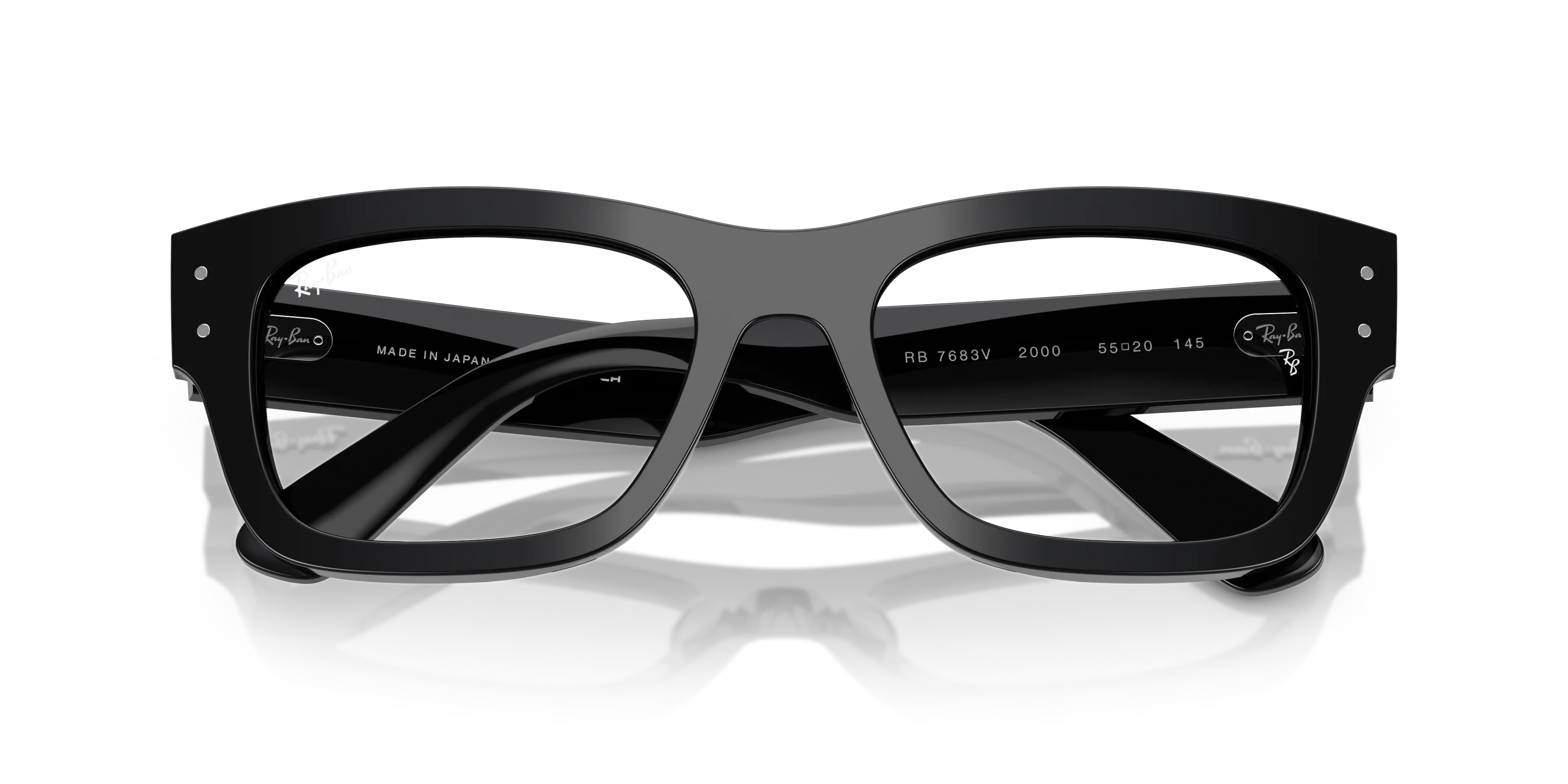Ray - Ban RX7683V JOSEPH 2000 Montature da vista Acetato Nero Squadrata Normale - immagine 2