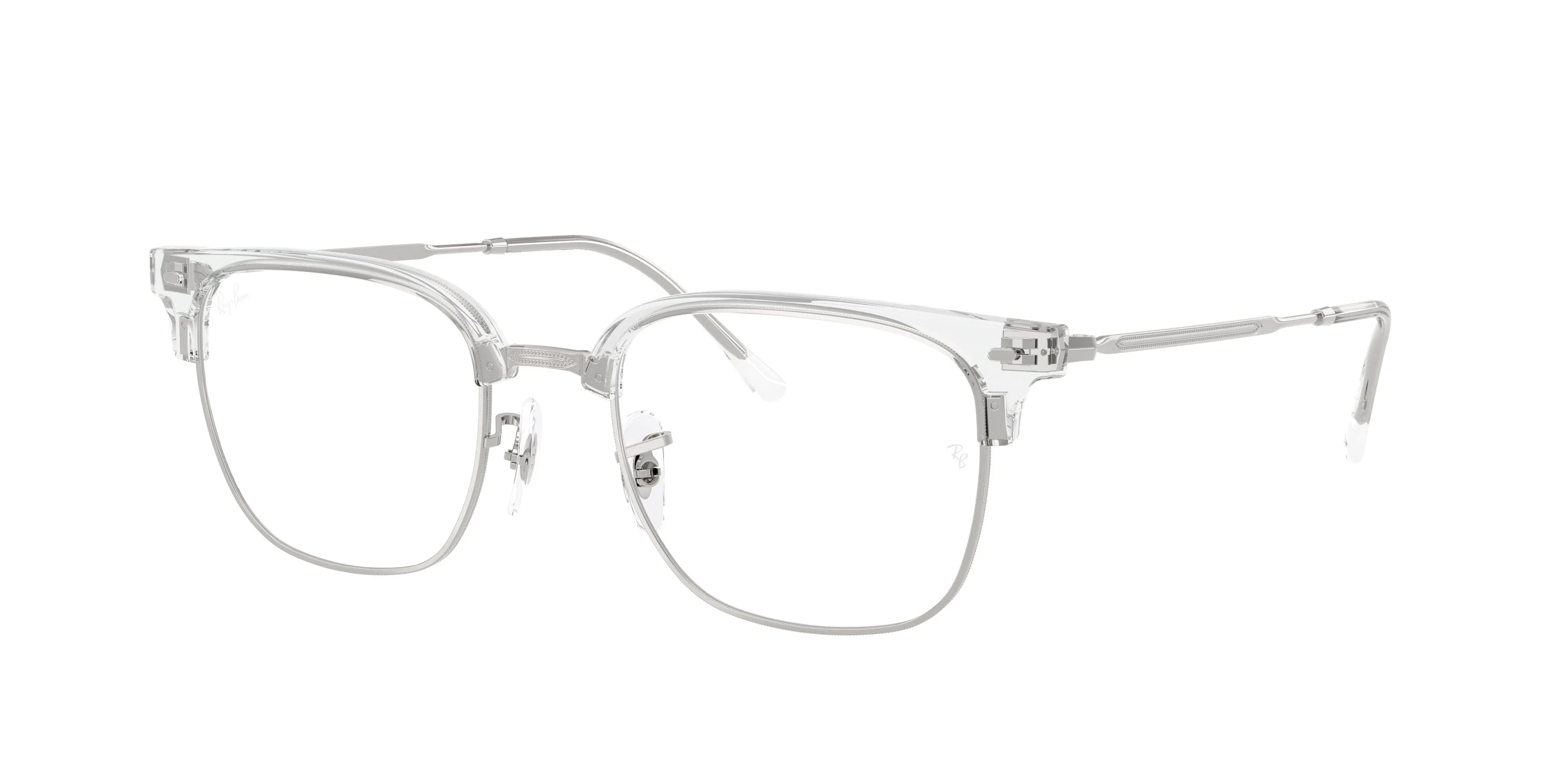 Ray - Ban RX7216 NEW CLUBMASTER 2001 Montature da vista Acetato Trasparente Trasparente Squadrata Normale - immagine 1