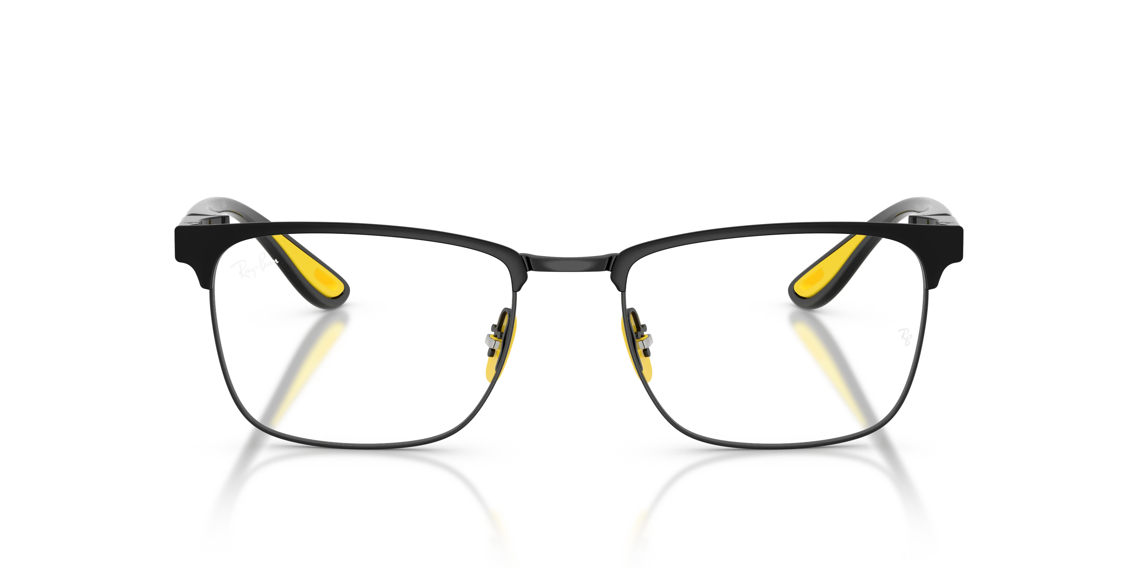 Ray - Ban RX6621M F130 Montature da vista Metallo Nero Trasparente Squadrata Normale - immagine 3