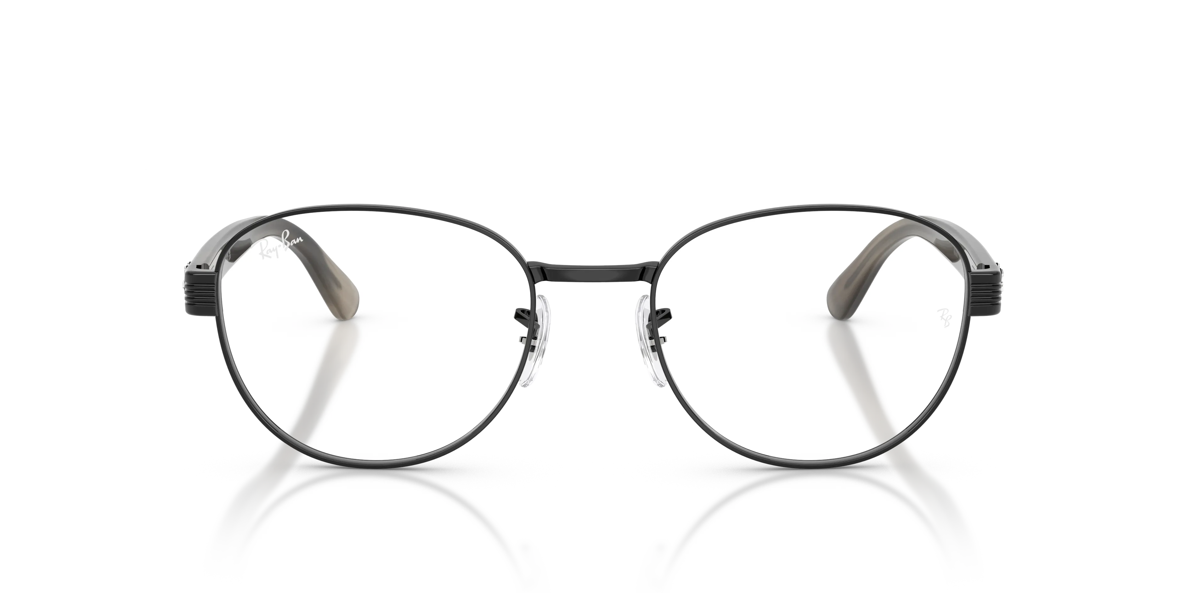 Ray - Ban RX6543 2509 Montature da vista Metallo Nero Trasparente Squadrata Normale - immagine 3