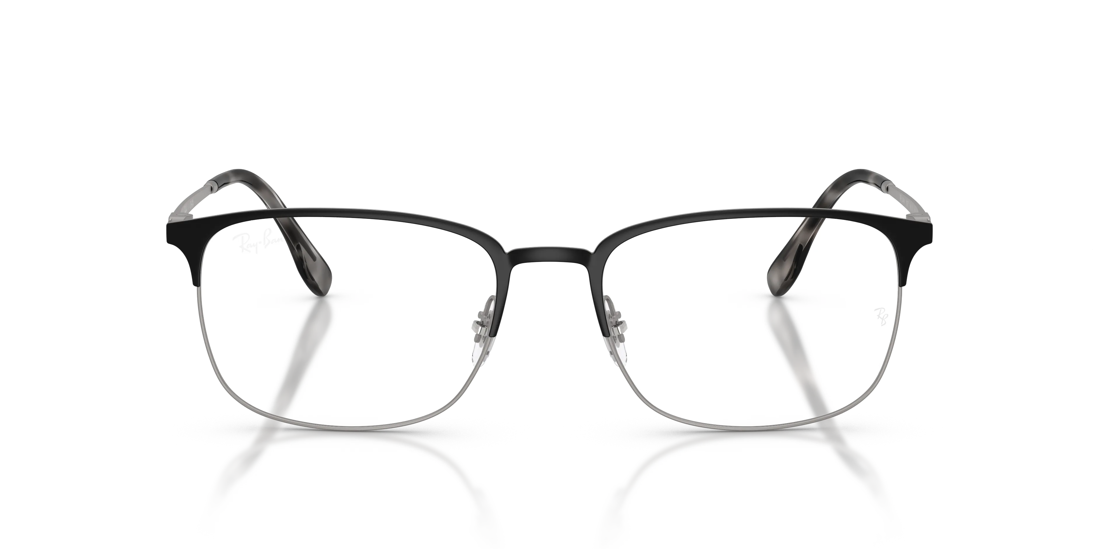 Ray - Ban RX6494 3187 Montature da vista Metallo Nero Trasparente Pillow Normale - immagine 3