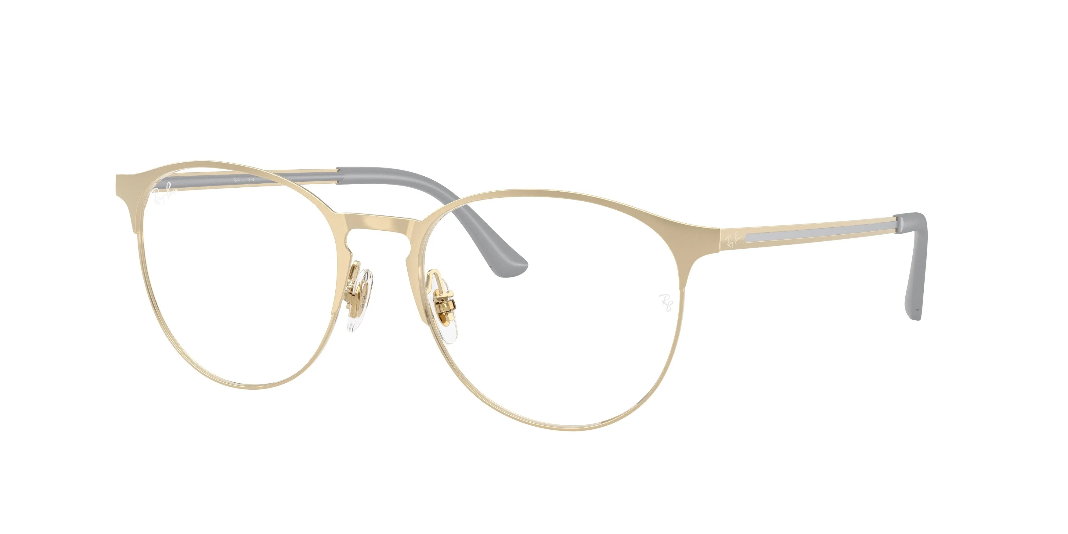 Ray - Ban RX6375 2993 Montature da vista Metallo Oro Trasparente Pantos Normale - immagine 1