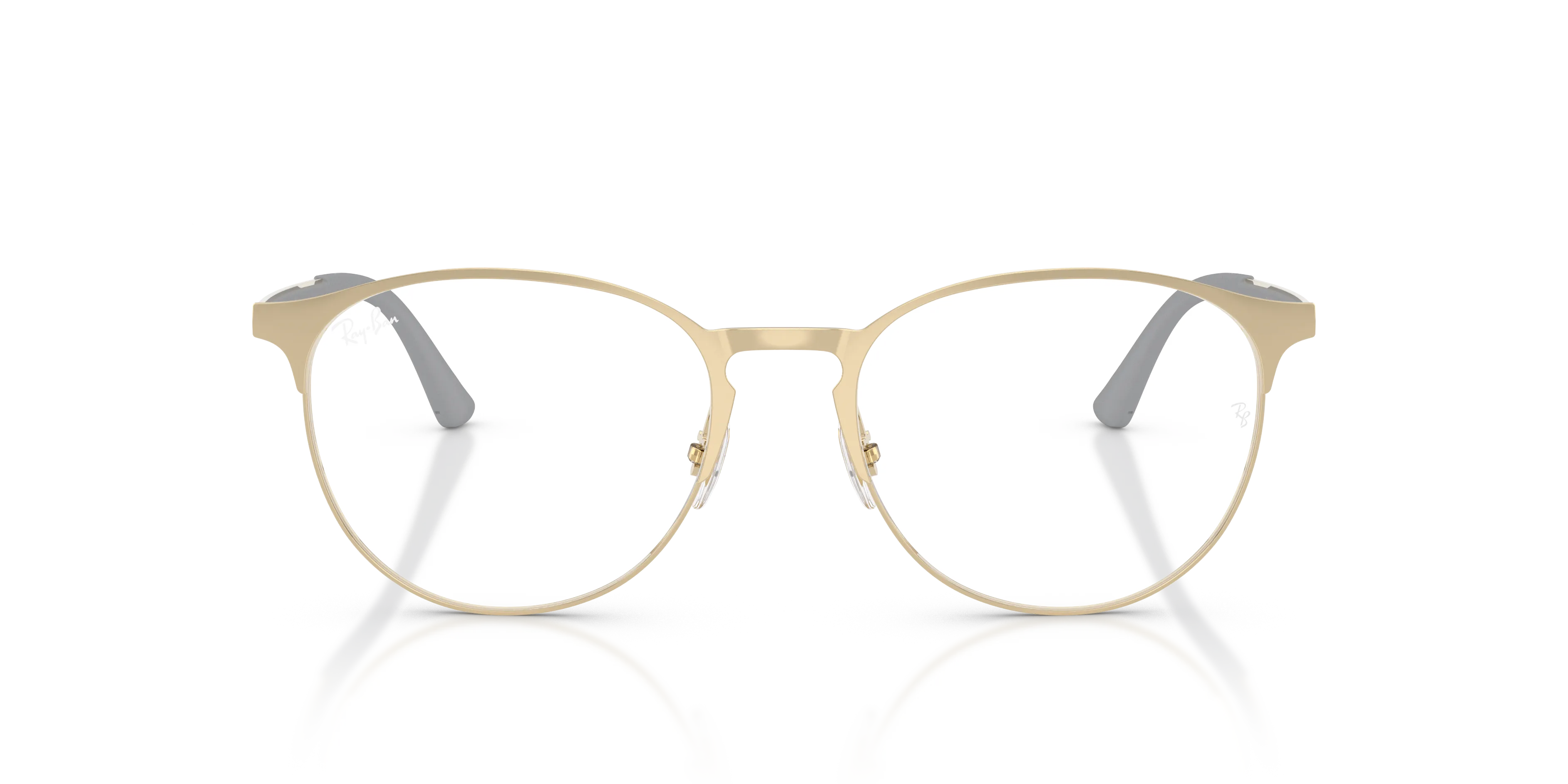 Ray - Ban RX6375 2993 Montature da vista Metallo Oro Trasparente Pantos Normale - immagine 3