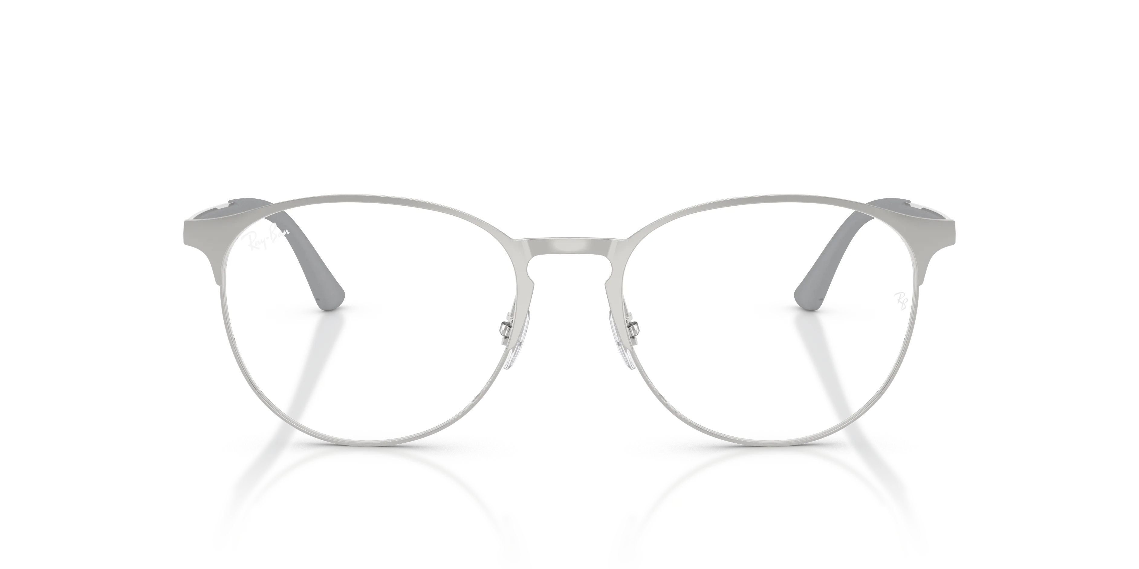 Ray - Ban RX6375 2501 Montature da vista Metallo Argento Trasparente Pantos Normale - immagine 3