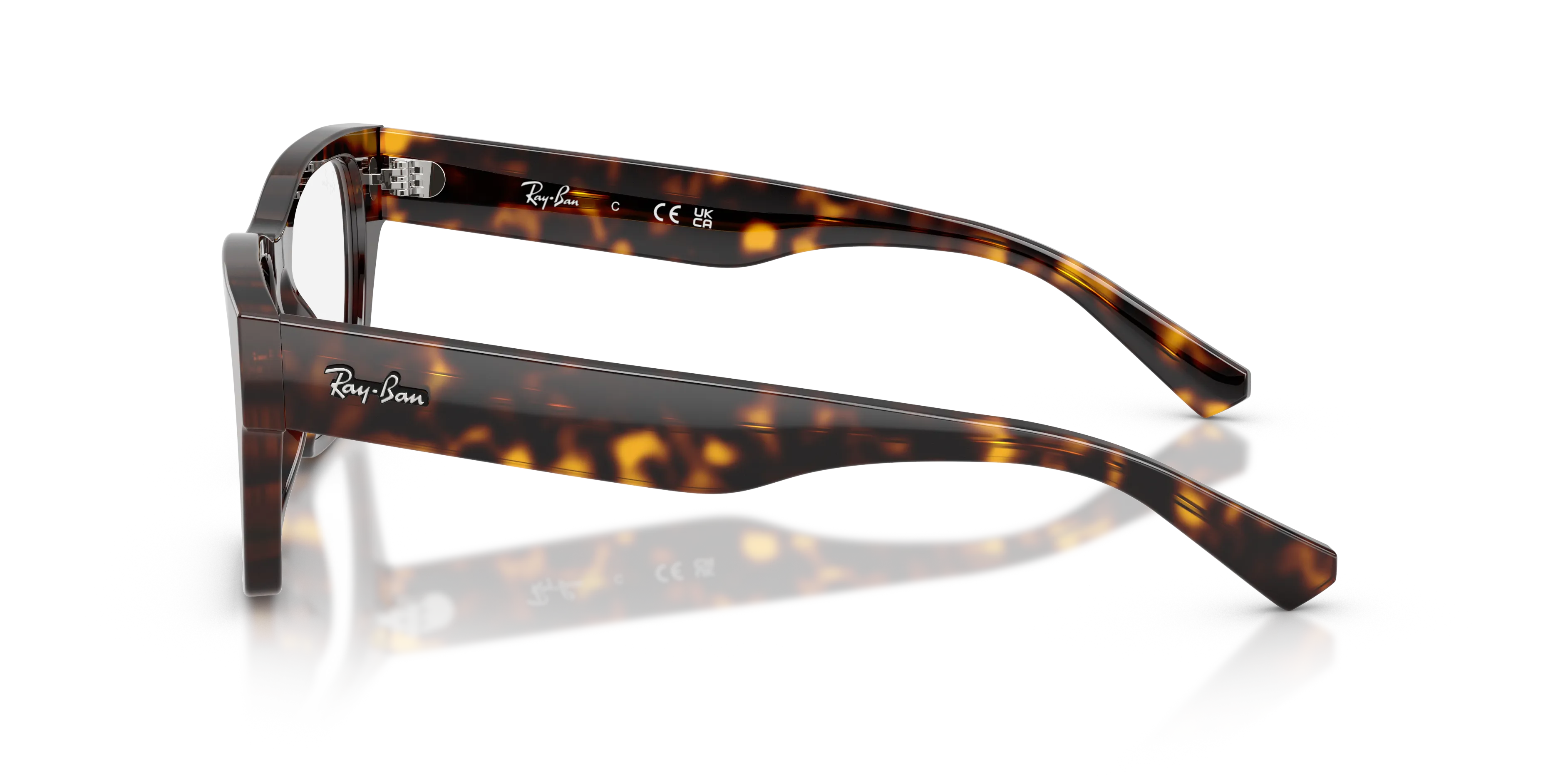 Ray - Ban RX5448 2012 Montature da vista Acetato Tartaruga Trasparente Geometrica Normale - immagine 4
