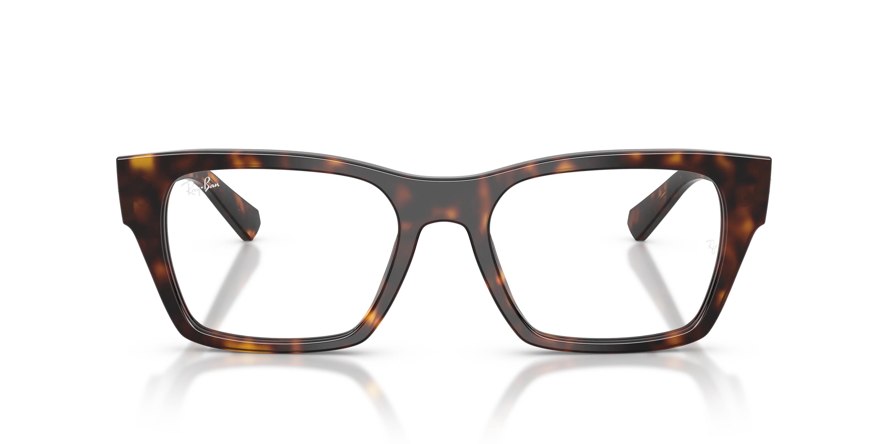 Ray - Ban RX5448 2012 Montature da vista Acetato Tartaruga Trasparente Geometrica Normale - immagine 3