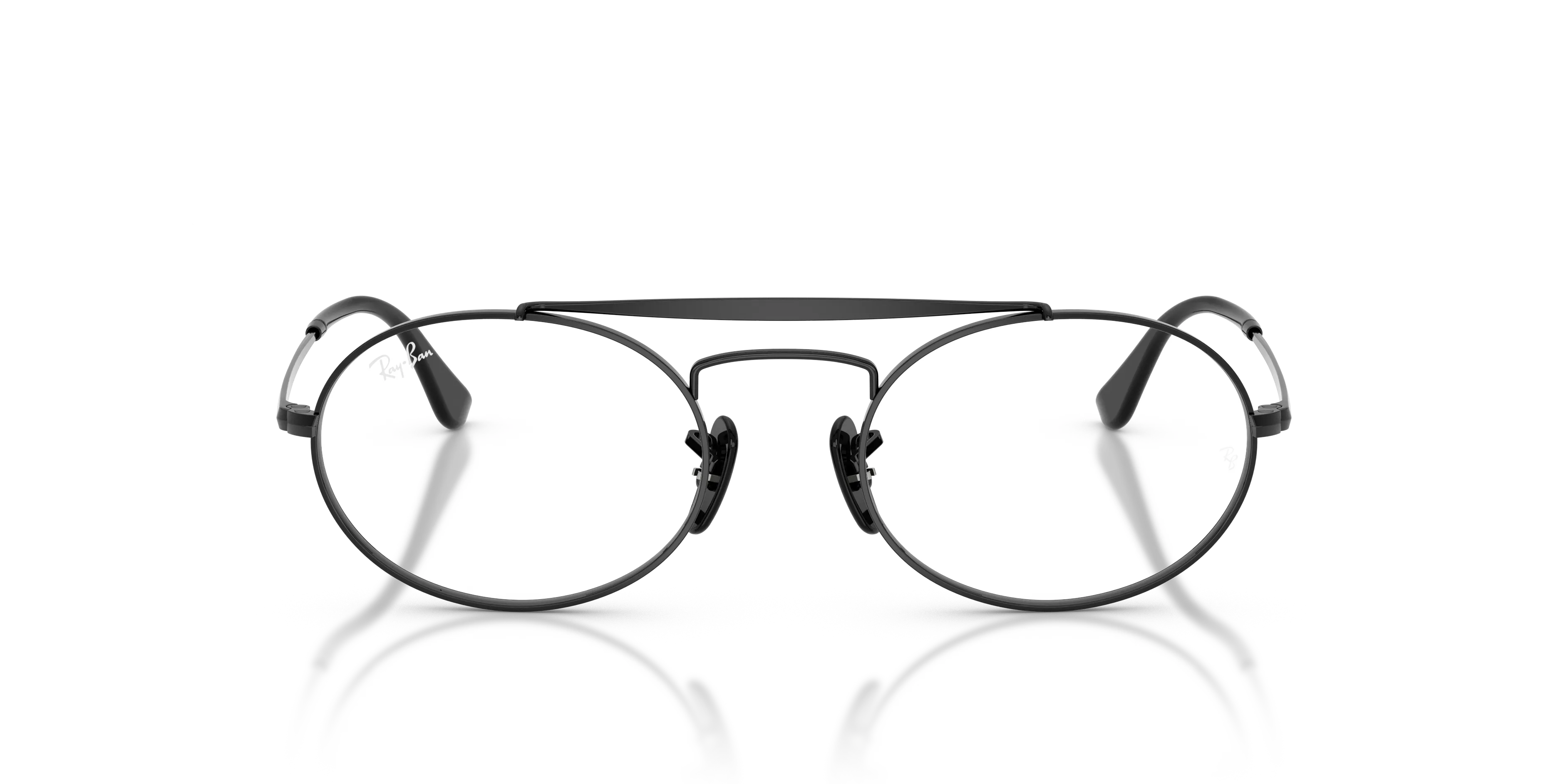 Ray - Ban RX3775VM F134 Montature da vista Metallo Nero Trasparente Rotonda Normale - immagine 3
