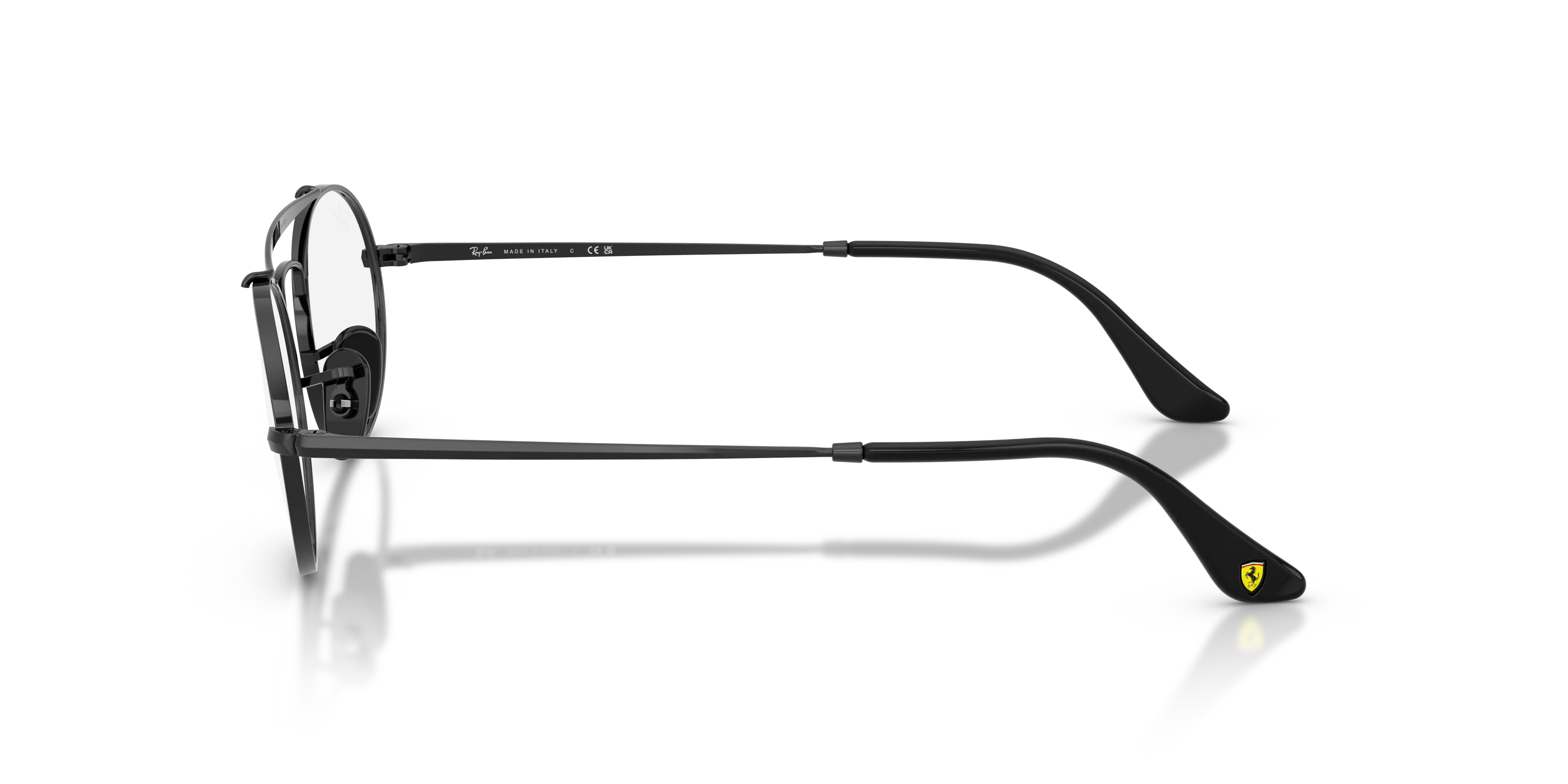 Ray - Ban RX3775VM F134 Montature da vista Metallo Nero Trasparente Rotonda Normale - immagine 4