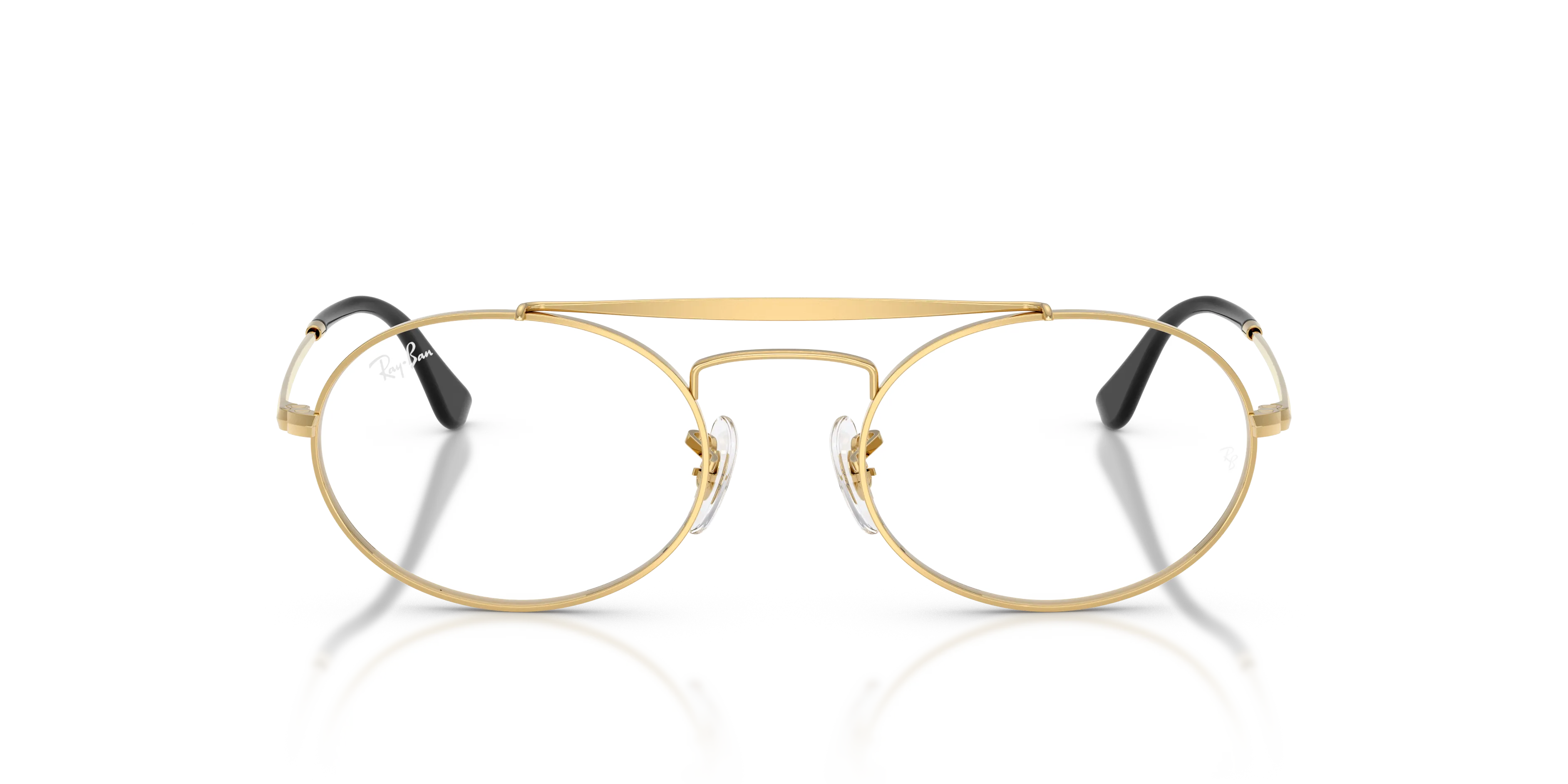 Ray - Ban RX3775VM F133 Montature da vista Metallo Oro Trasparente Rotonda Normale - immagine 3