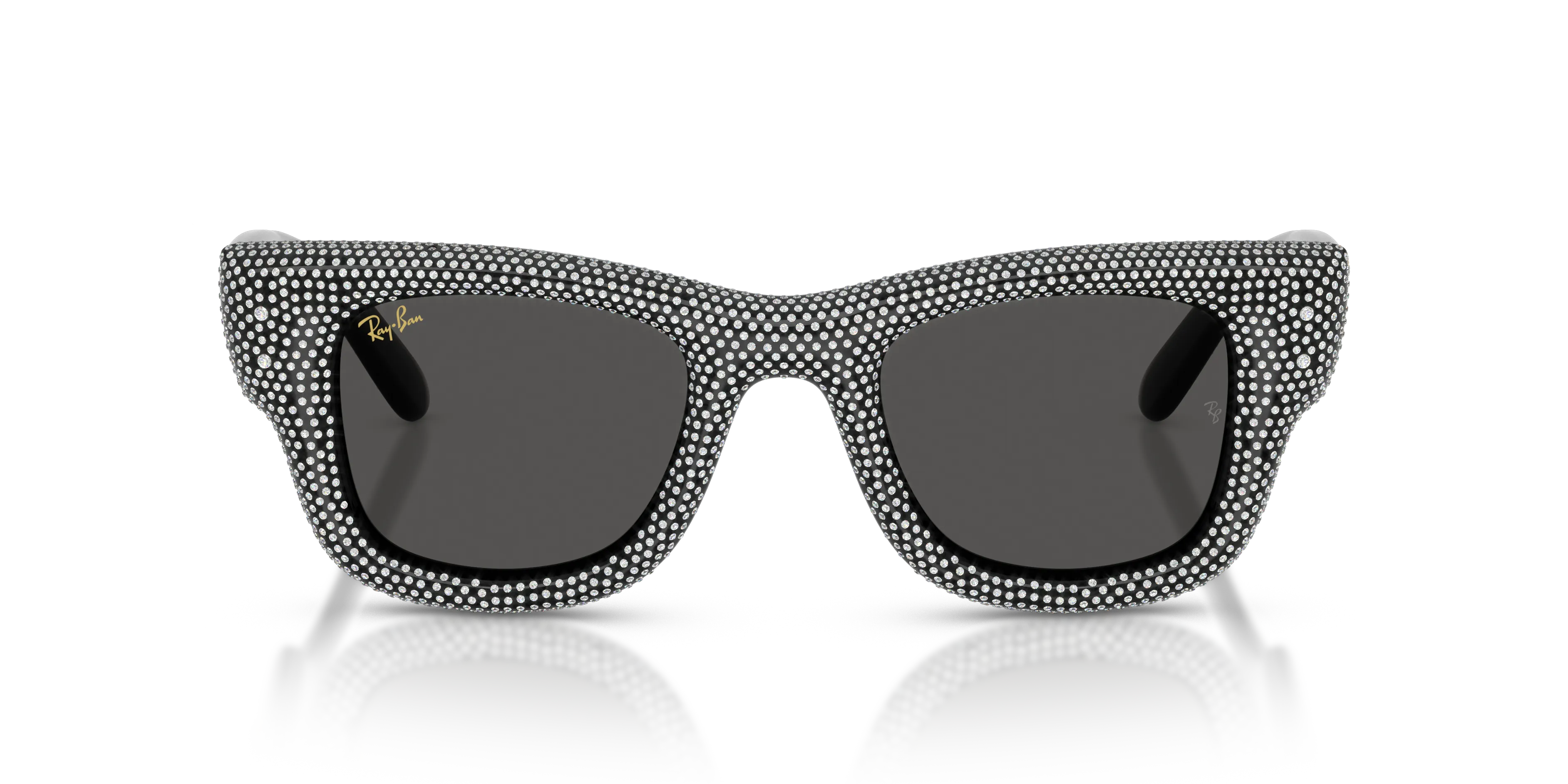 Ray - Ban RB4940BP WAYFARER PUFFER 686587 Occhiali da sole Nylon Nero Squadrata Normale - immagine 3