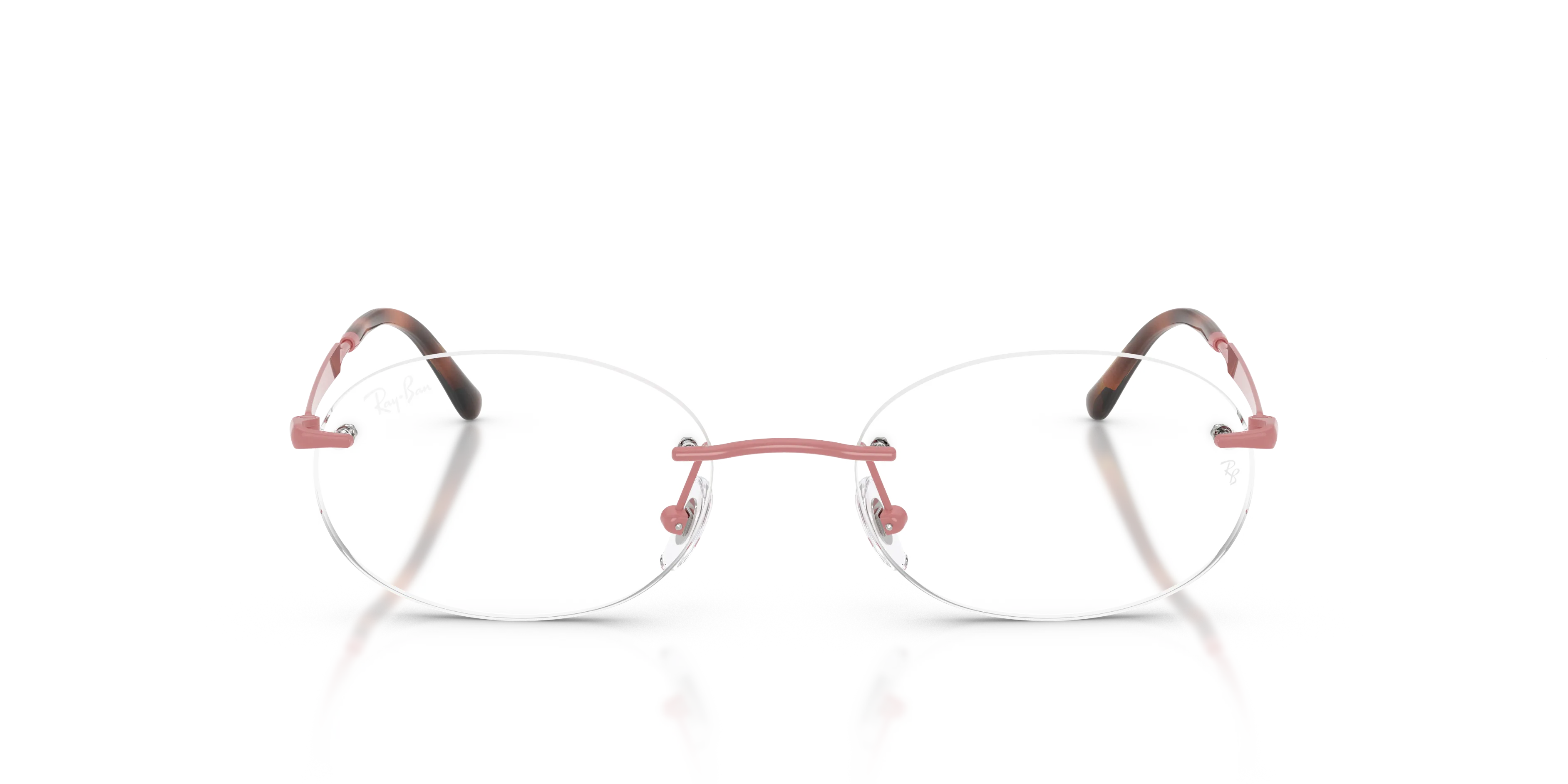 Ray - Ban RX3767V 3206 Montature da vista Metallo Rosa Trasparente Rotonda Normale - immagine 3