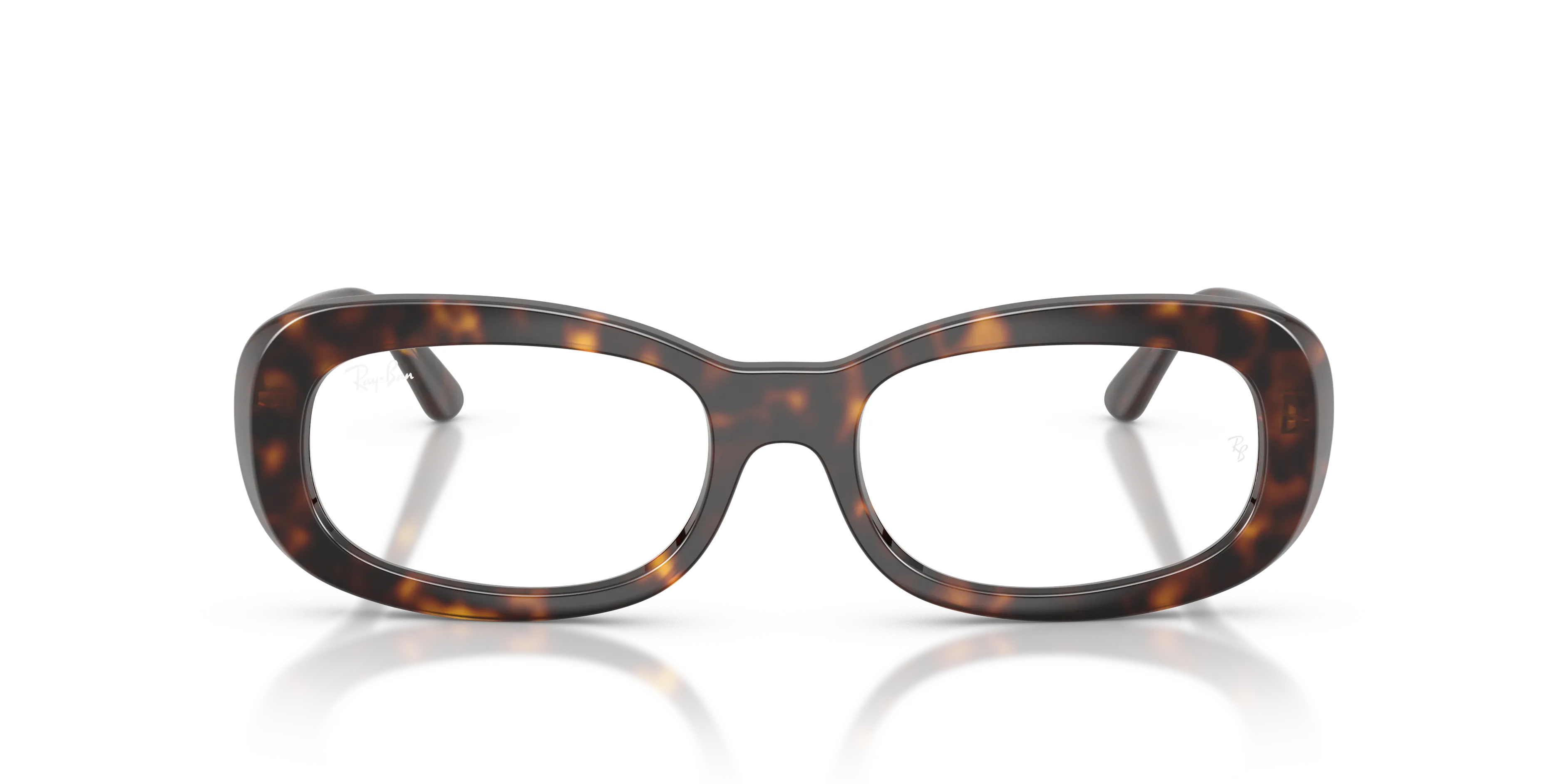 Ray - Ban RX2221V 2012 Montature da vista Acetato Tartaruga Trasparente Rotonda Normale - immagine 3