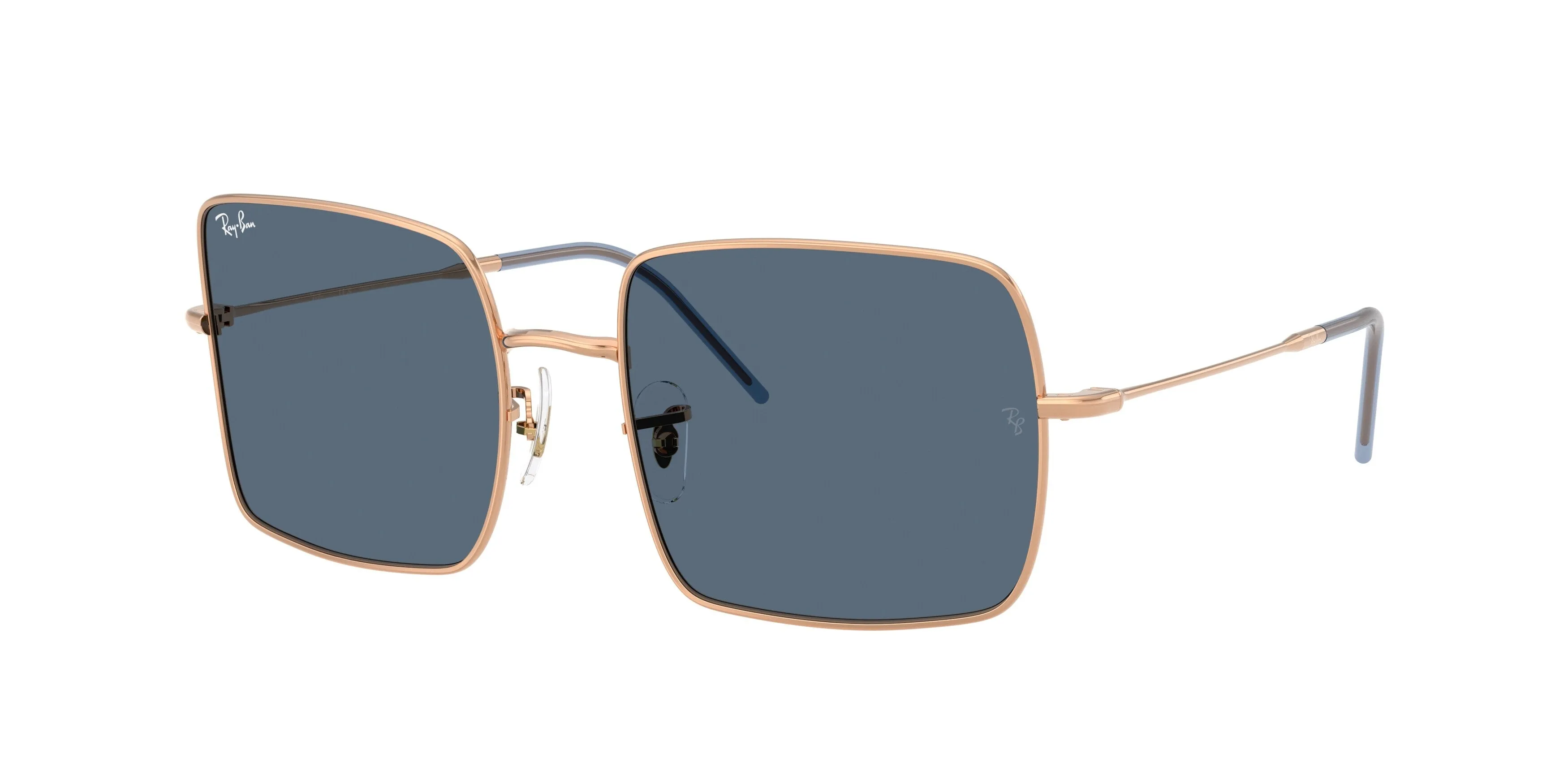 Ray - Ban RBR0104S SQUARE REVERSE 92023A Occhiali da sole Metallo Oro Blu Squadrata Normale - immagine 1