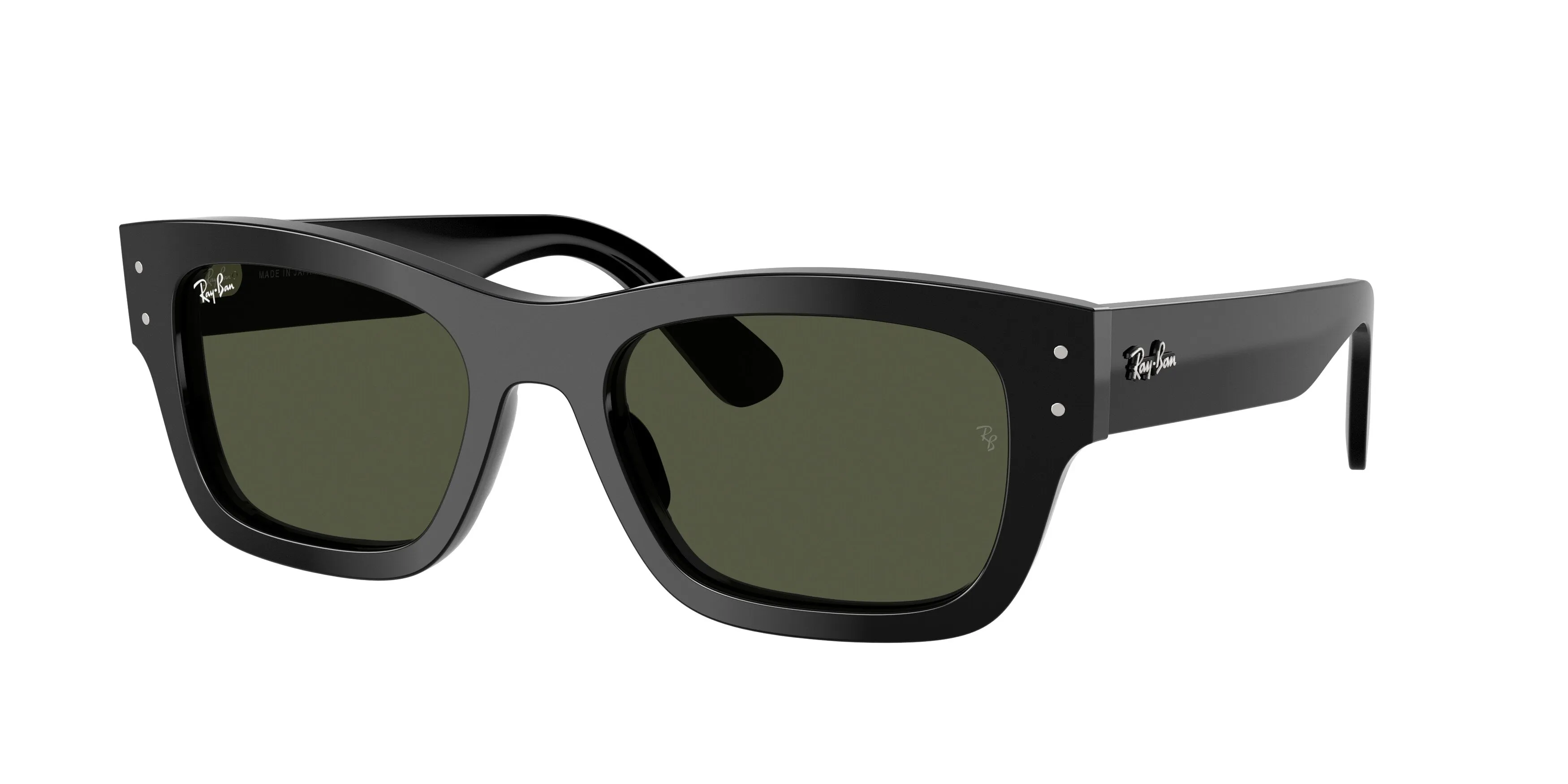 Ray - Ban RB7683S JOSEPH 901/31 Occhiali da sole Acetato Nero Verde Squadrata Normale - immagine 1