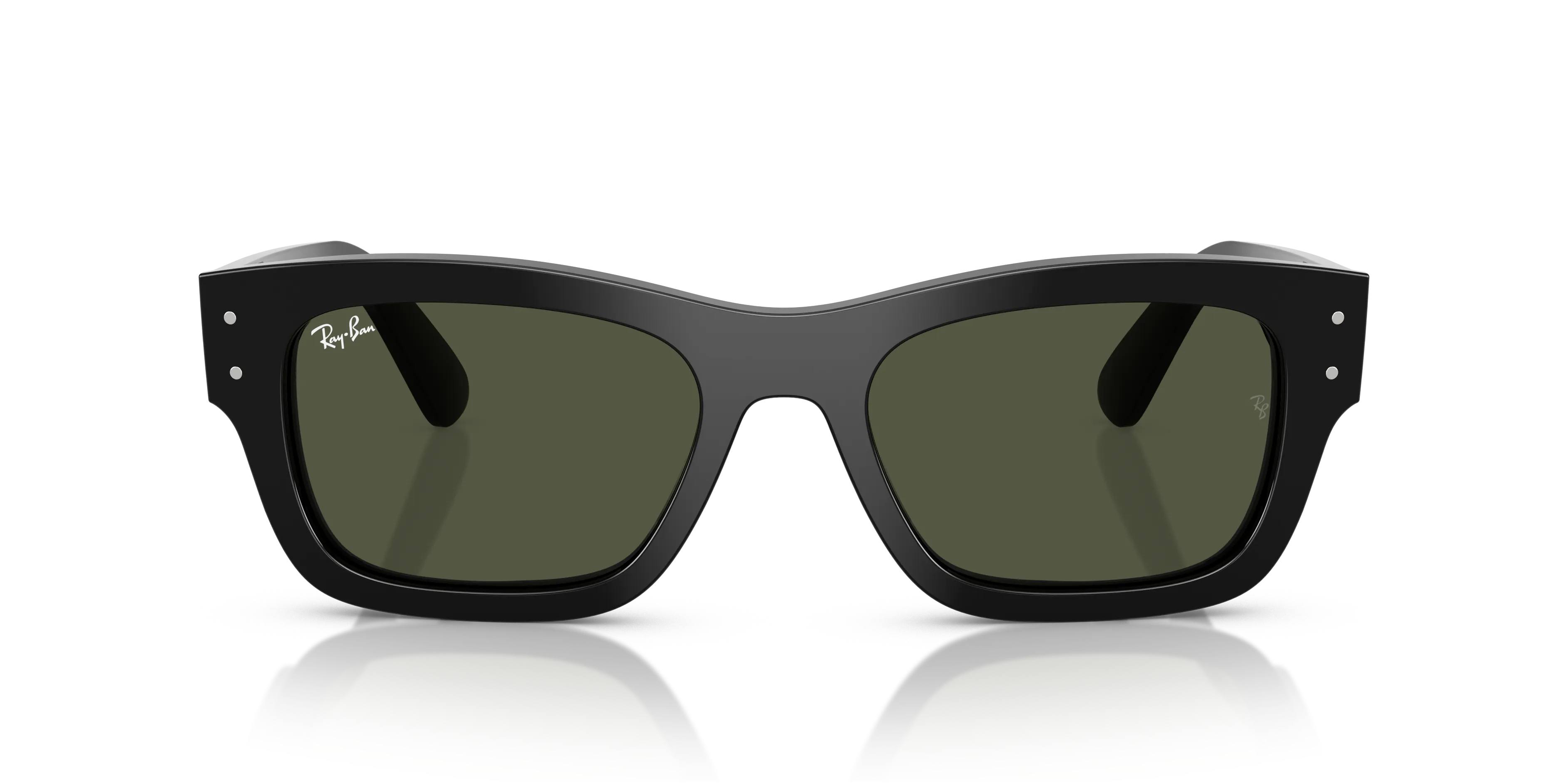 Ray - Ban RB7683S JOSEPH 901/31 Occhiali da sole Acetato Nero Verde Squadrata Normale - immagine 3