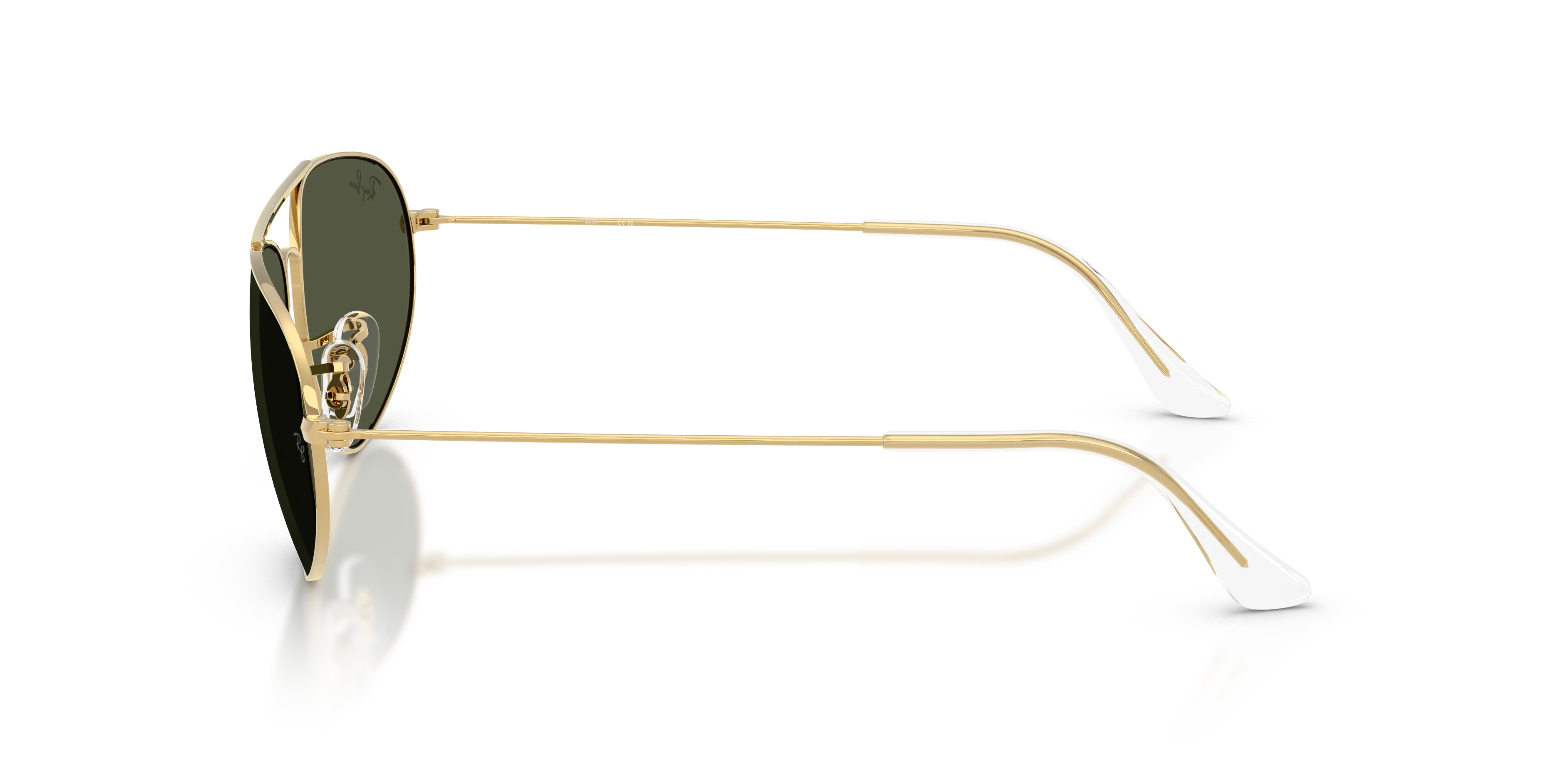 Ray - Ban RB3945 919631 Occhiali da sole Metallo Oro Verde Geometrica Normale - immagine 4