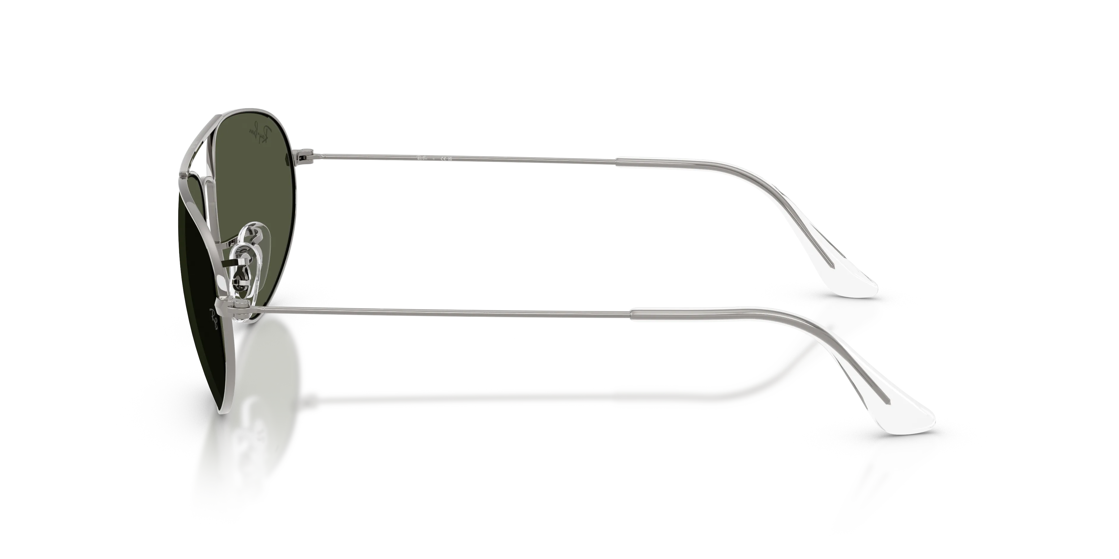 Ray - Ban RB3945 004/31 Occhiali da sole Metallo Grigio Verde Geometrica Normale - immagine 4
