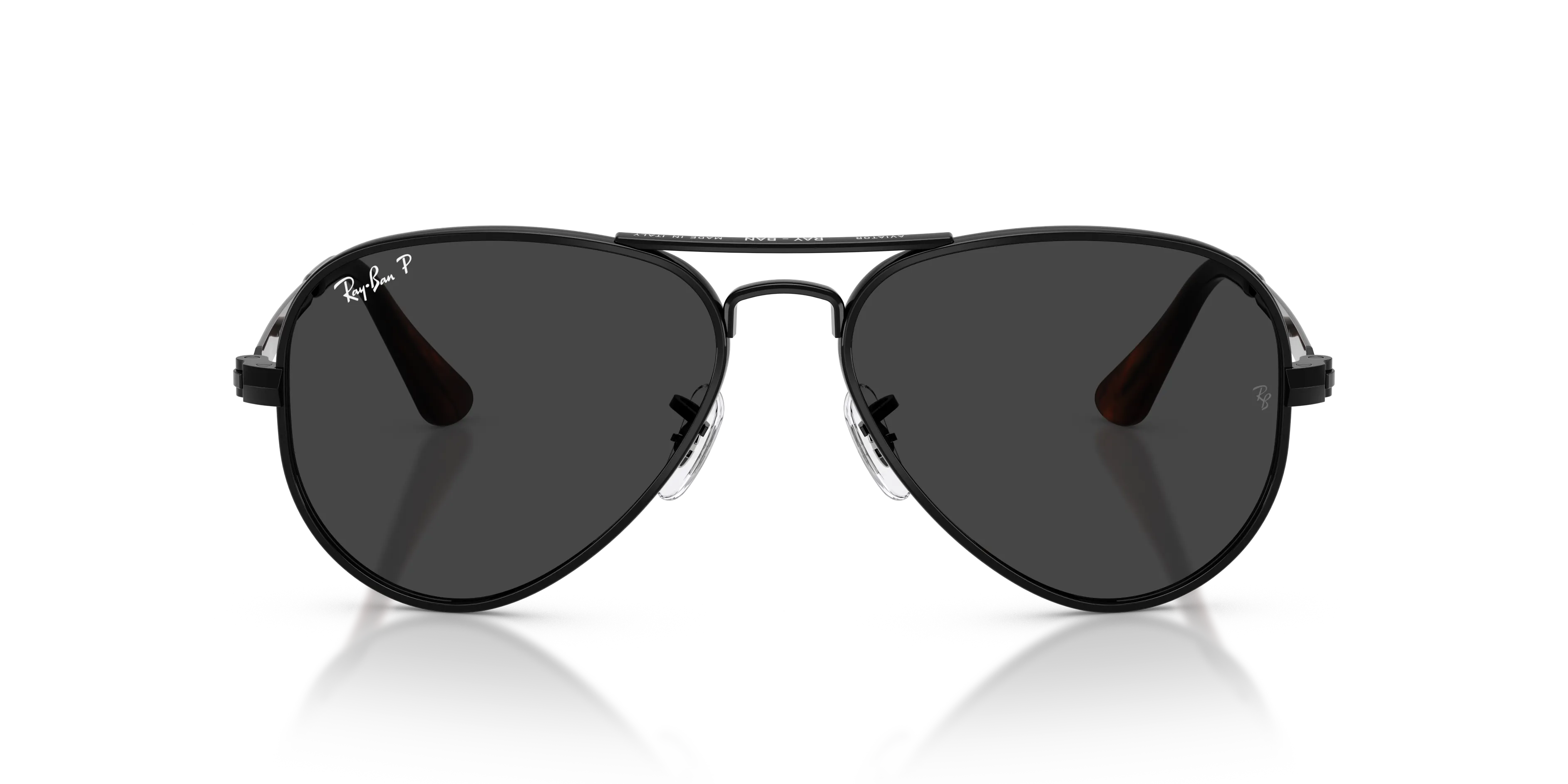 Ray - Ban RB3925 AVIATOR MAX 002/48 Occhiali da sole Metallo Nero Grigio Pilot Polarizzata - immagine 3