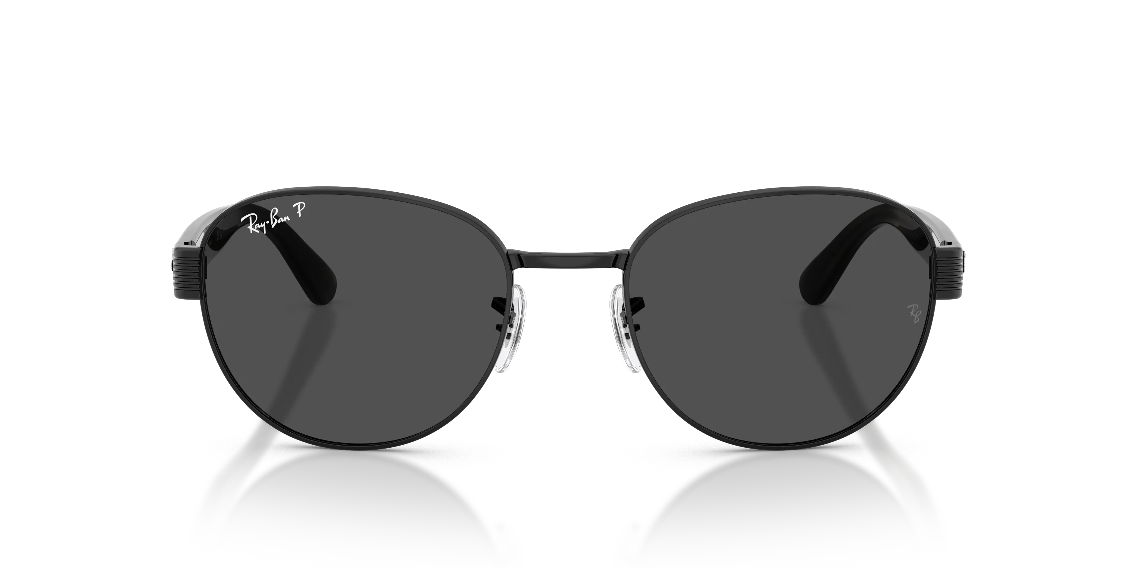 Ray - Ban RB3766CH 002/K8 Occhiali da sole Metallo Nero Grigio Squadrata Polarizzata - immagine 3