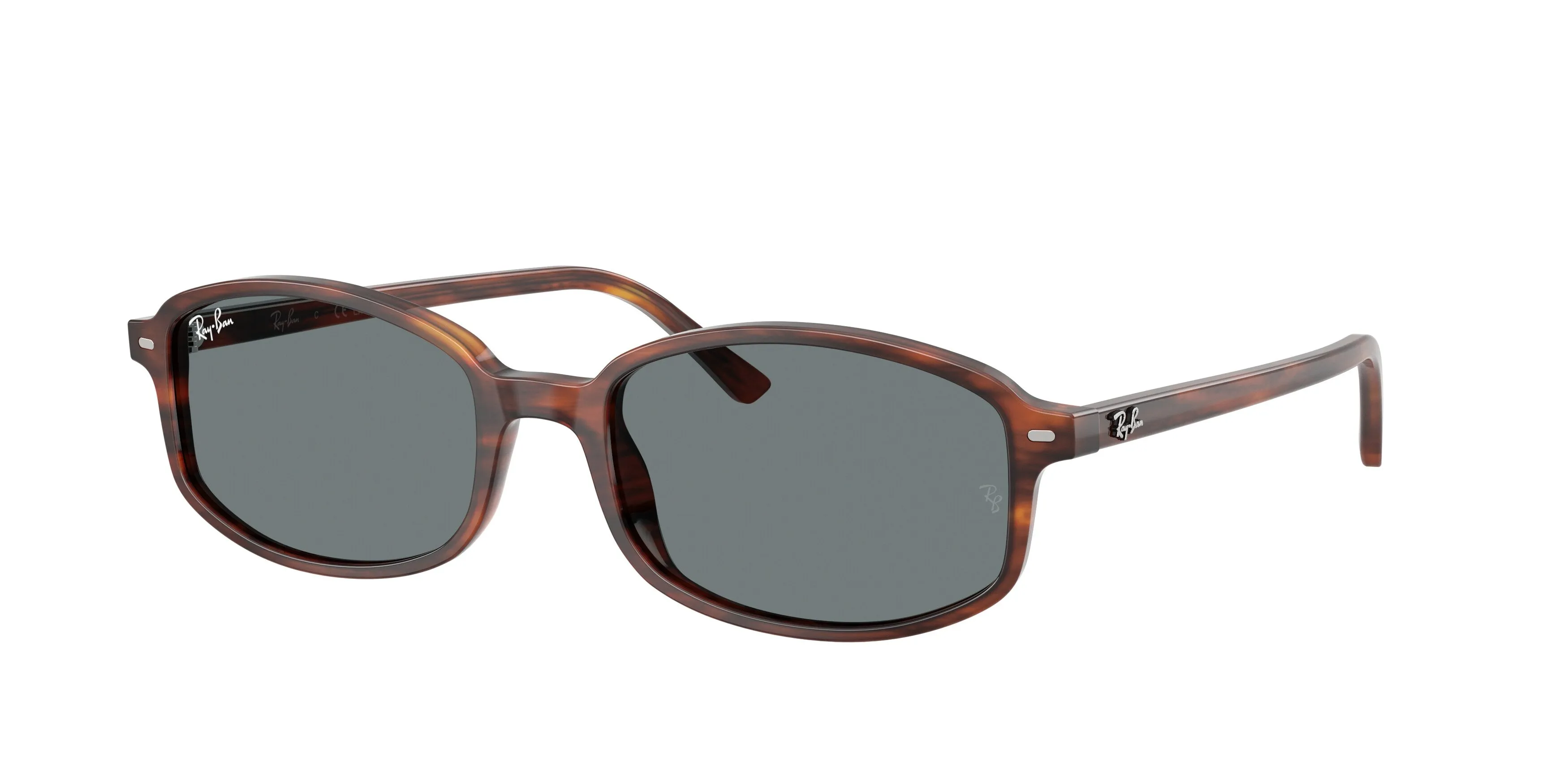 Ray - Ban RB2232 954/62 Occhiali da sole Acetato Marrone Blu Geometrica Normale - immagine 1