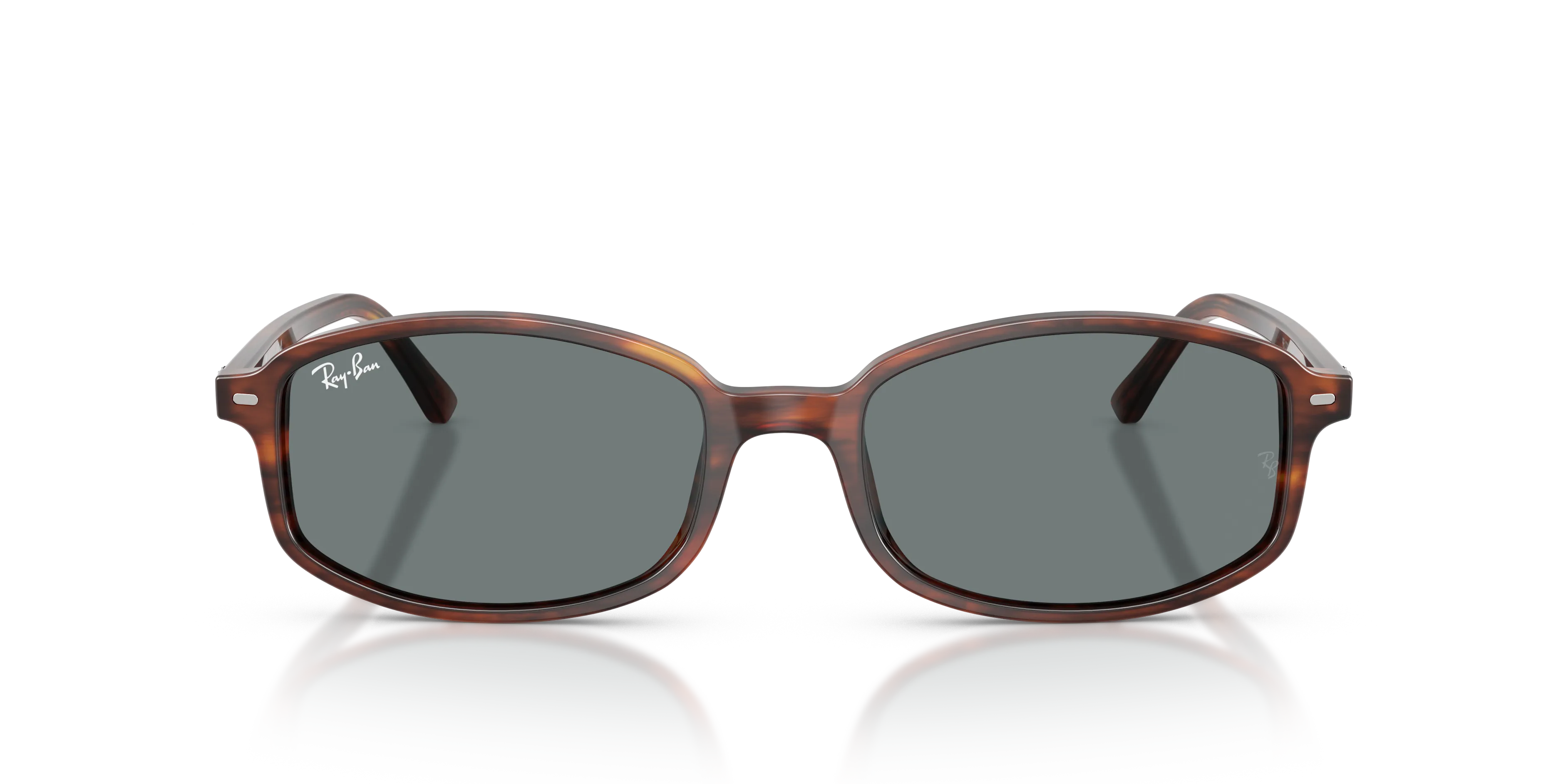 Ray - Ban RB2232 954/62 Occhiali da sole Acetato Marrone Blu Geometrica Normale - immagine 3
