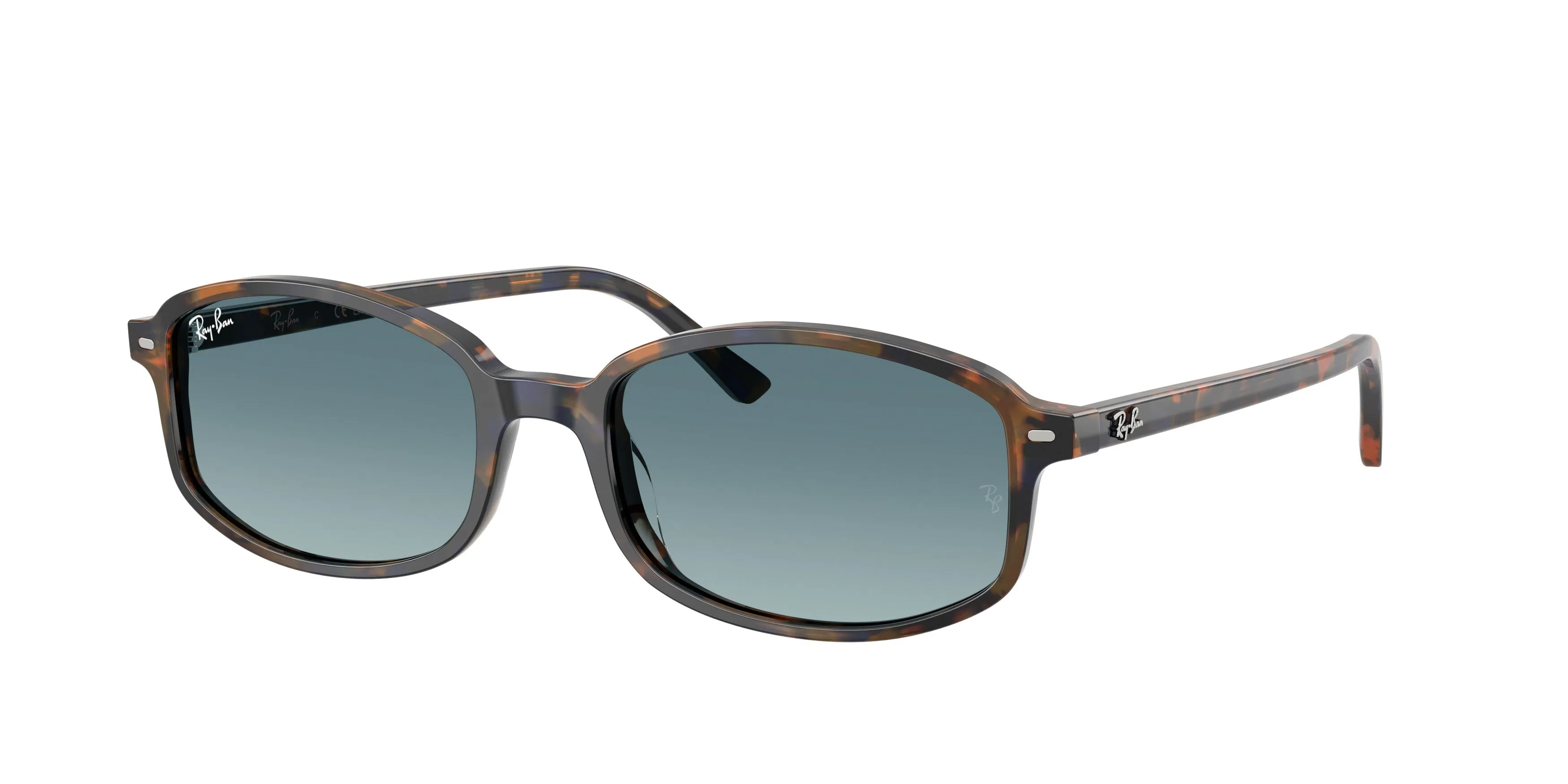Ray - Ban RB2232 13563M Occhiali da sole Acetato Tartaruga Geometrica Normale Sfumato - immagine 1