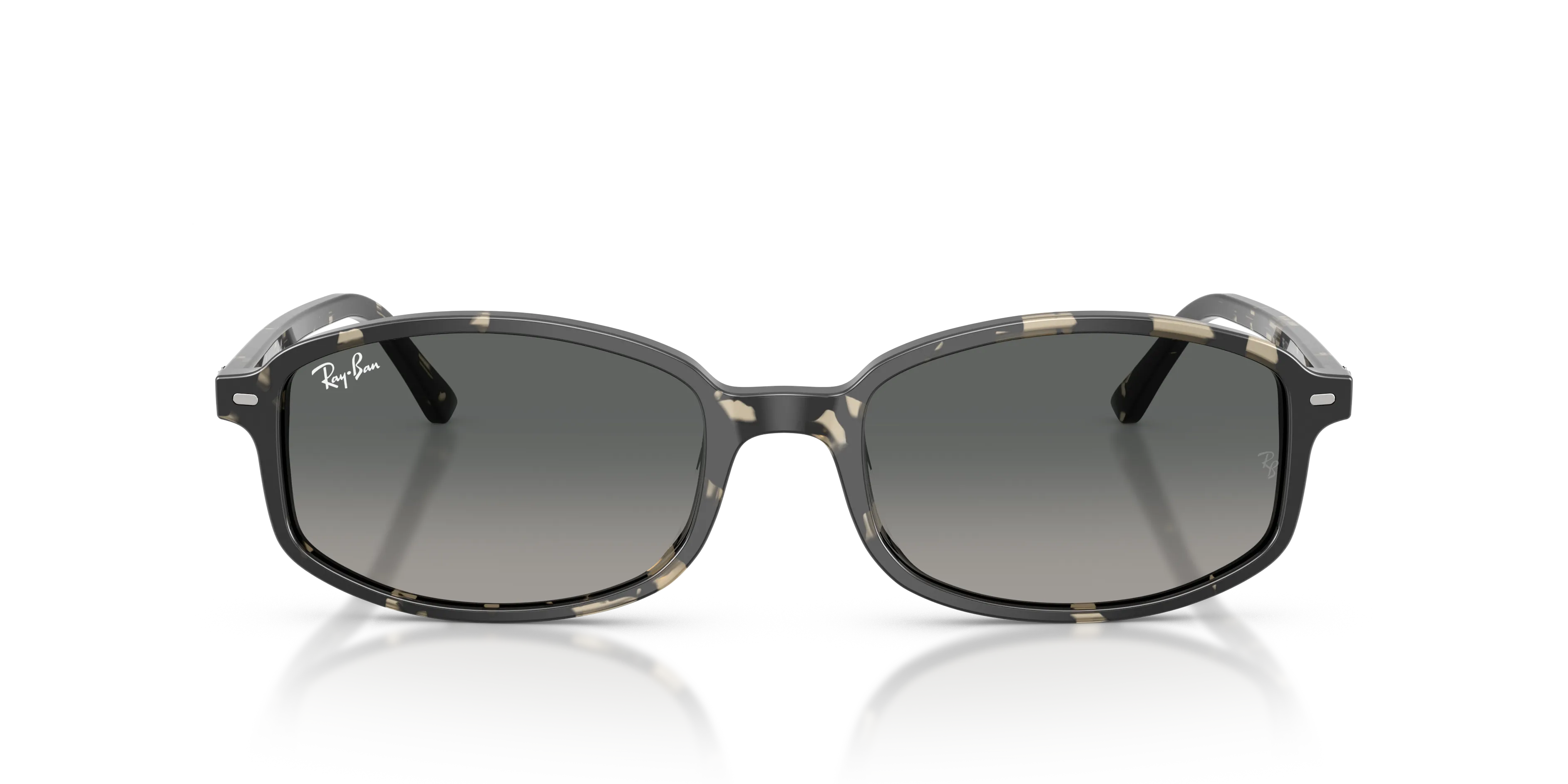 Ray - Ban RB2232 133371 Occhiali da sole Acetato Tartaruga Grigio Geometrica Normale Sfumato - immagine 3