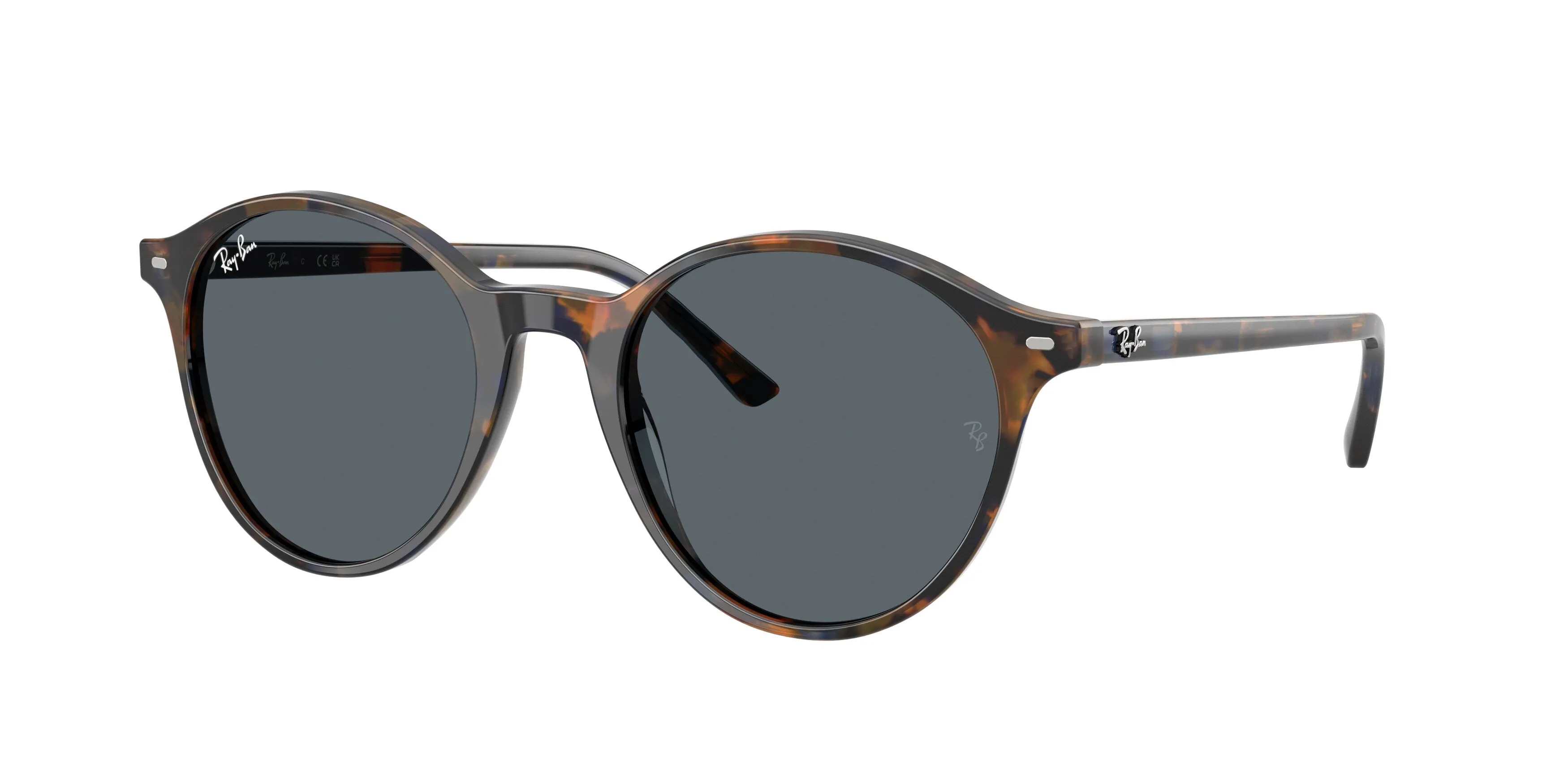 Ray - Ban RB2230 BERNARD 1356R5 Occhiali da sole Acetato Giallo Blu Pantos Normale - immagine 1