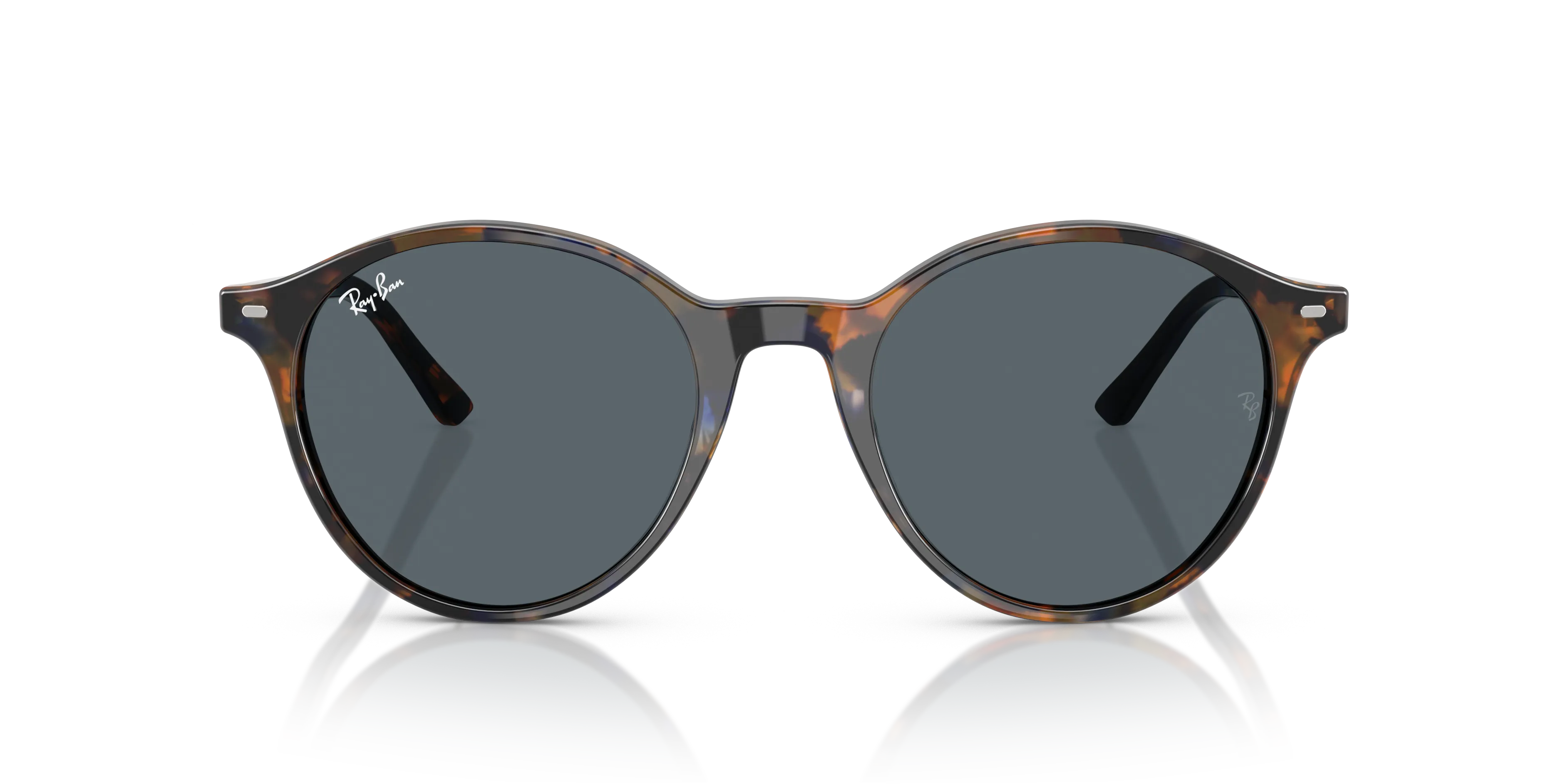 Ray - Ban RB2230 BERNARD 1356R5 Occhiali da sole Acetato Giallo Blu Pantos Normale - immagine 3